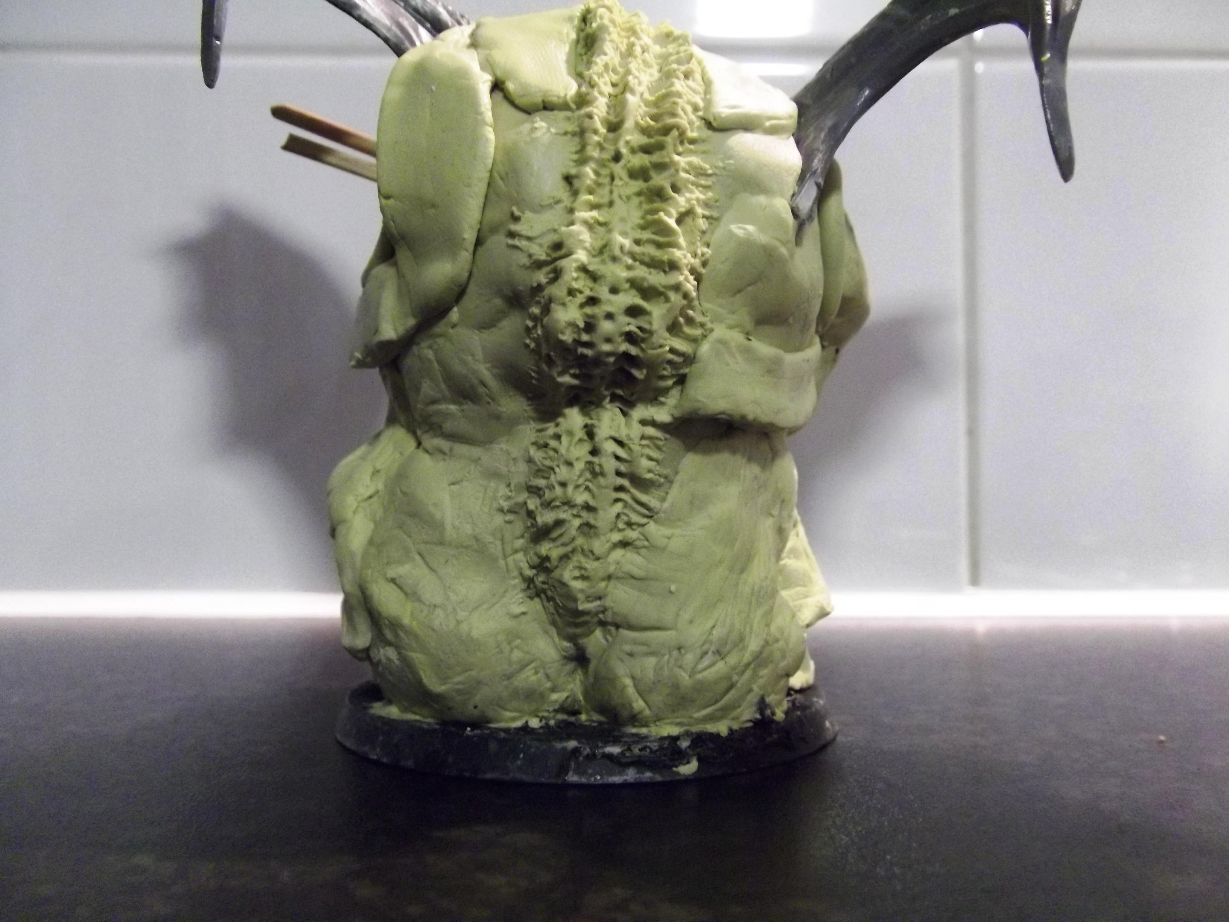 Chaos, Flyer, Nurgle Daemon, Sculpting, Winged