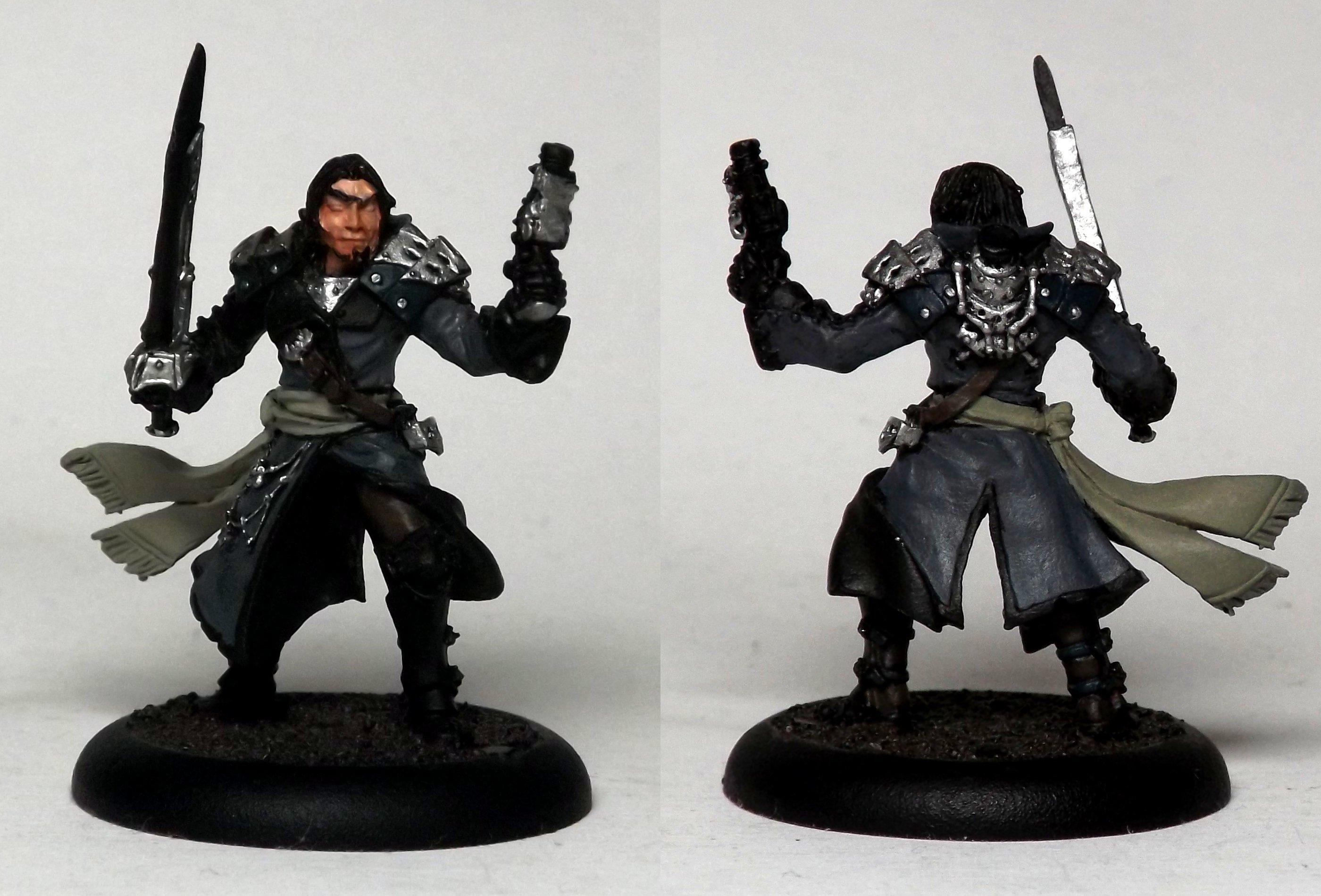 Mercenary, Pirate, Warcaster, Work In Progress