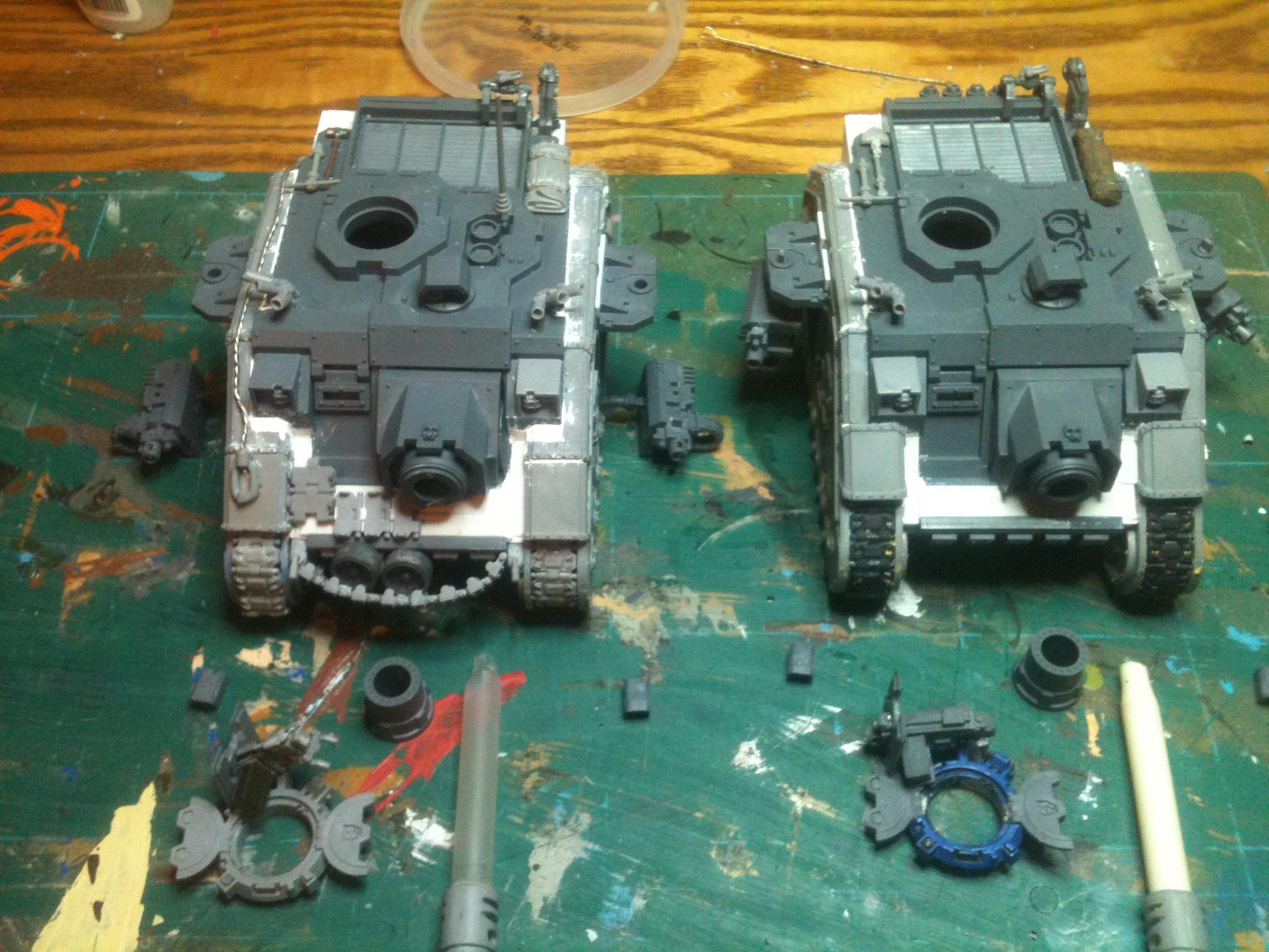 Pretty much the finished articles minus crew , ready for paint
