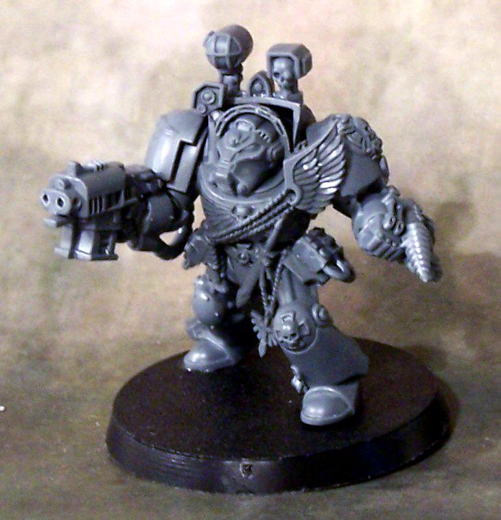 Dark Angels, Space Marines, Terminator Armor, Work In Progress