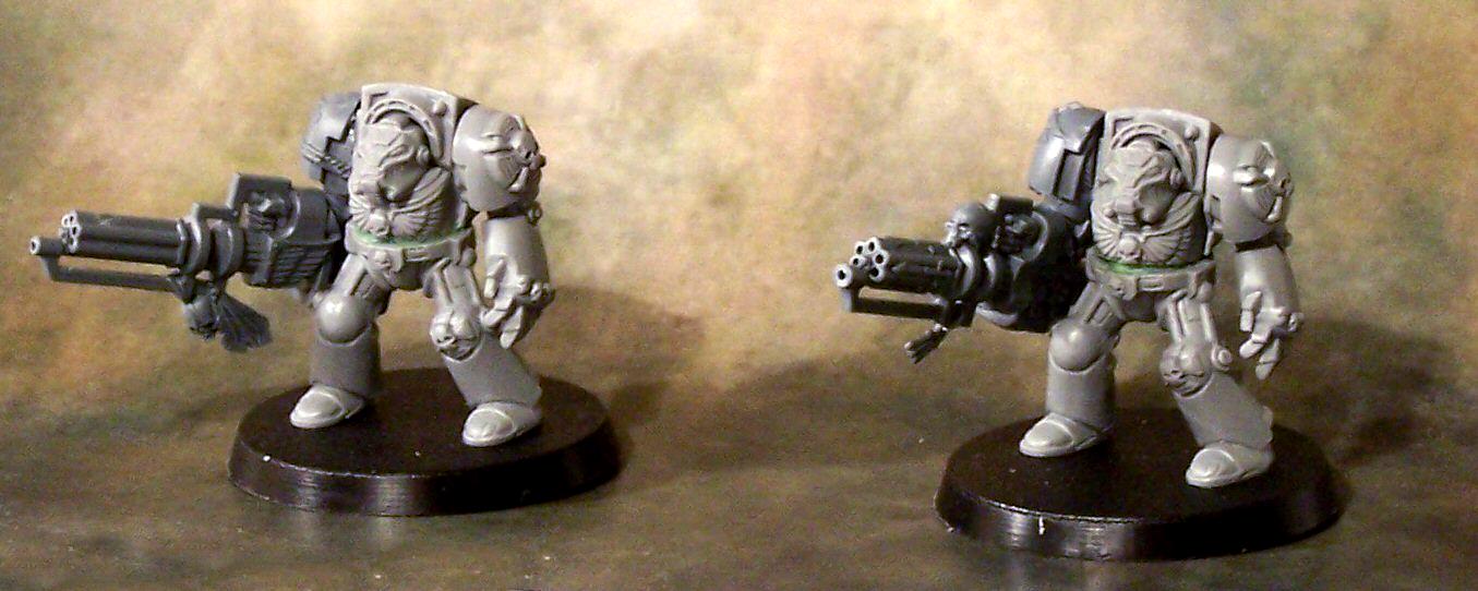 Dark Angels, Space Marines, Terminator Armor, Work In Progress