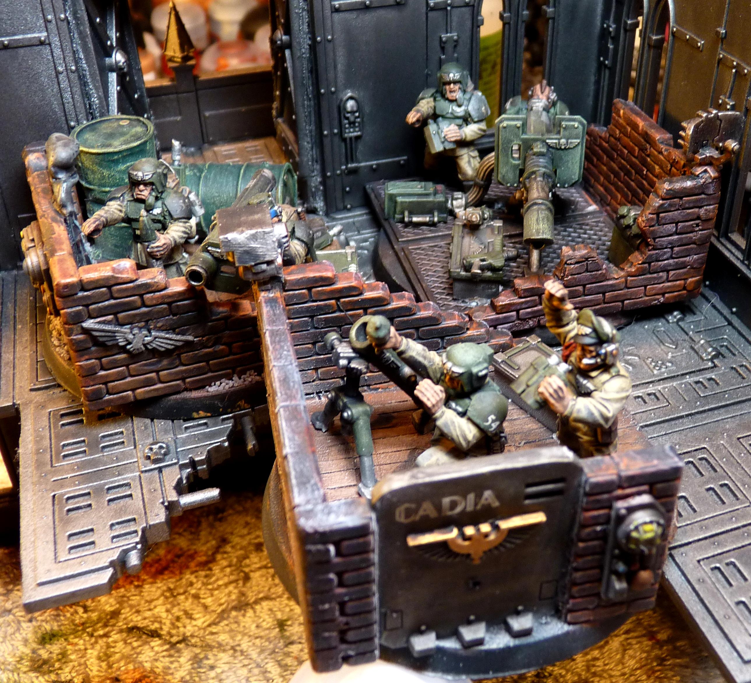 Cadians, Heavy Weapons Teams, Imperial Guard