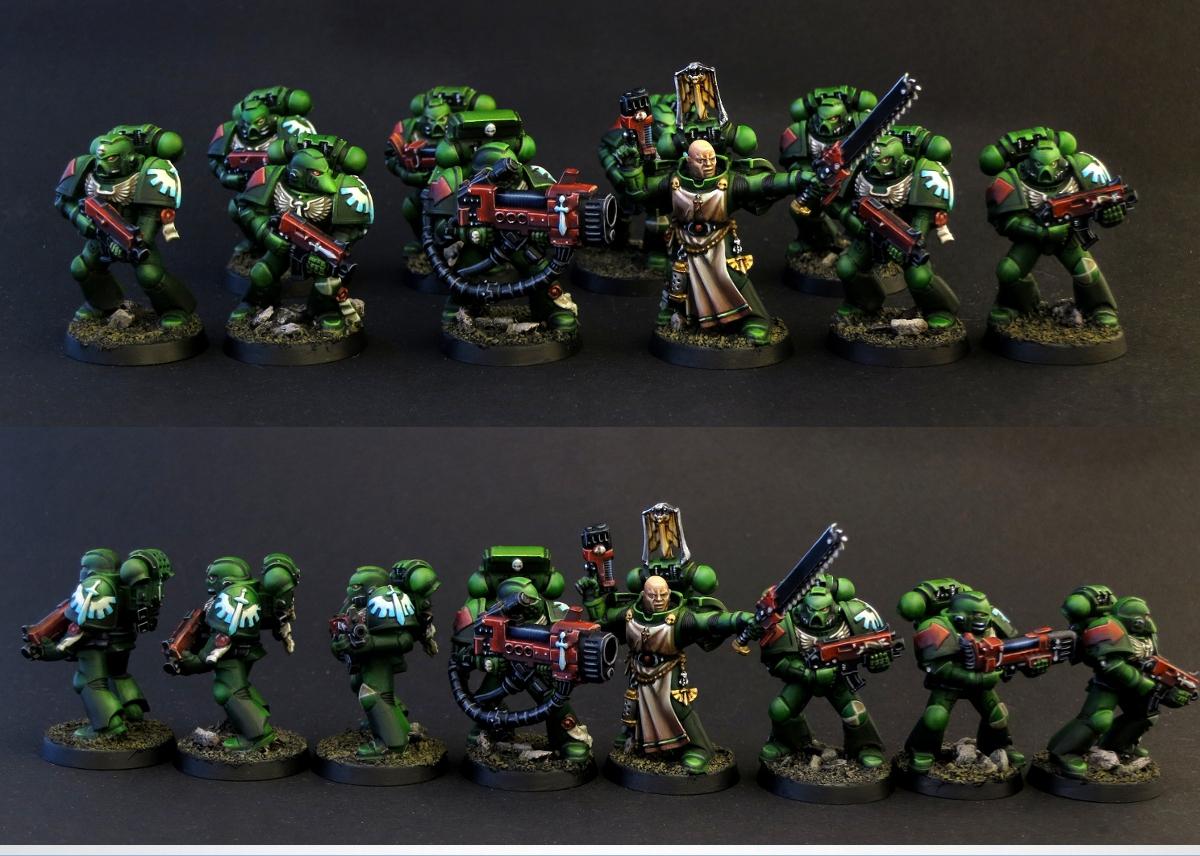 Adeptus Astartes, Dark Angels, Imperium, Space Marines, Violet