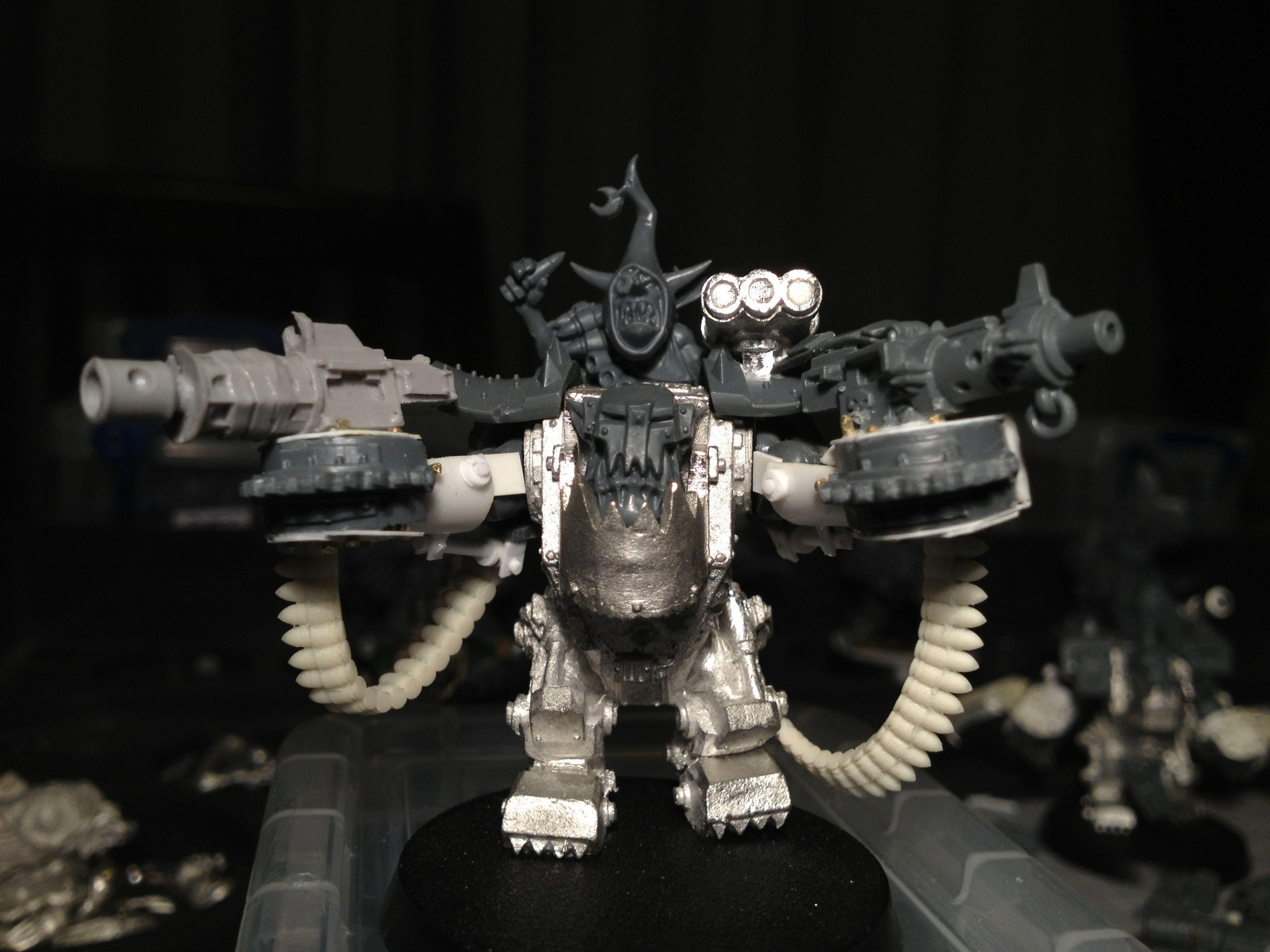 Da Dark Angelz, Meganob, Orks, Work In Progress