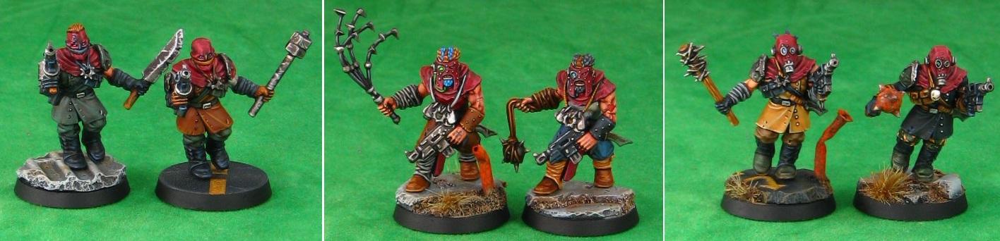Chaos, Chaos Cultists, Cultists, Dark Vengeance, Necromunda, Necromunda Gang, Warhammer 40,000