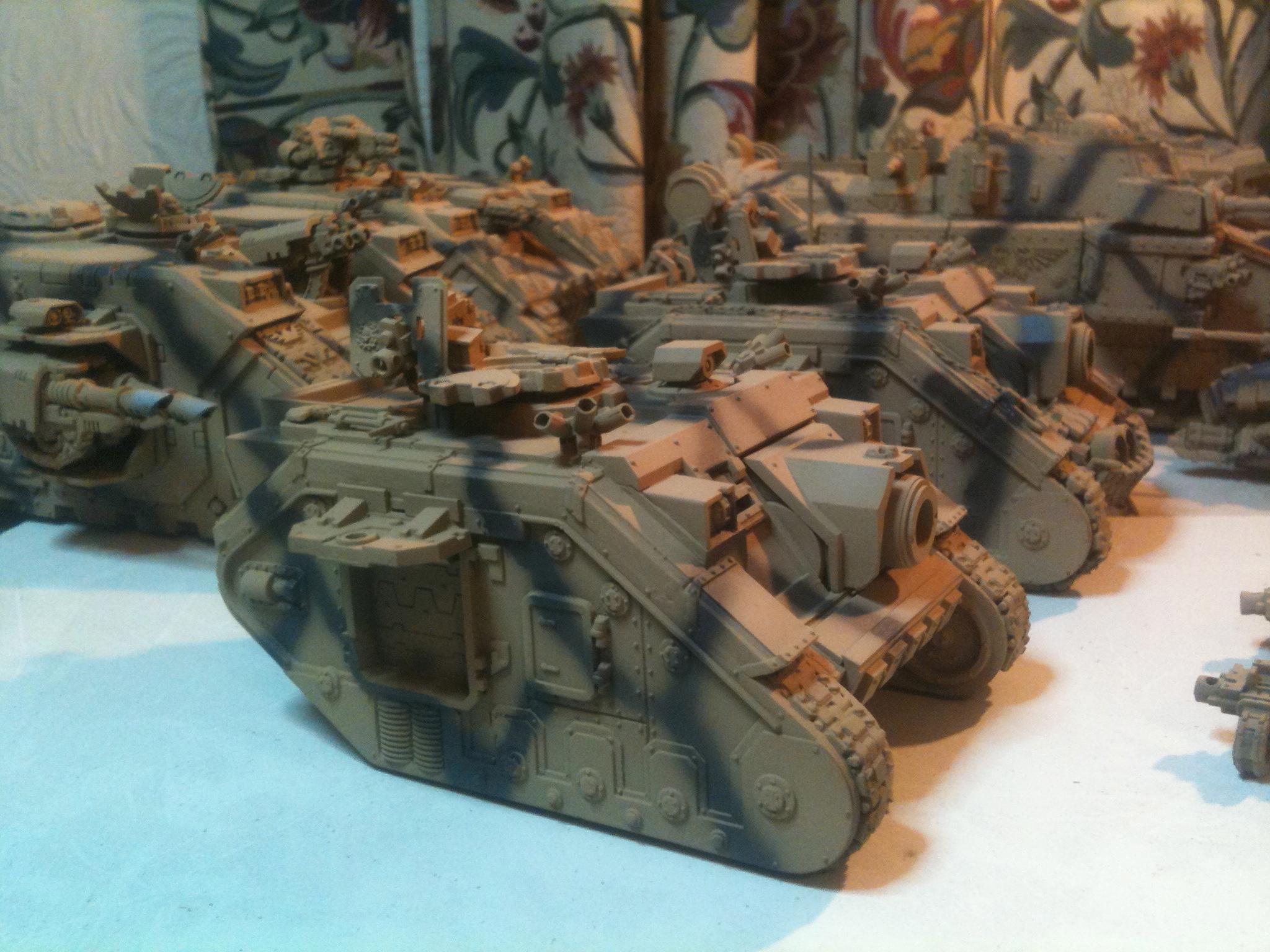 Camouflage, Conversion, Imperium, Leman Russ, Space Marines, Vindicator, Work In Progress