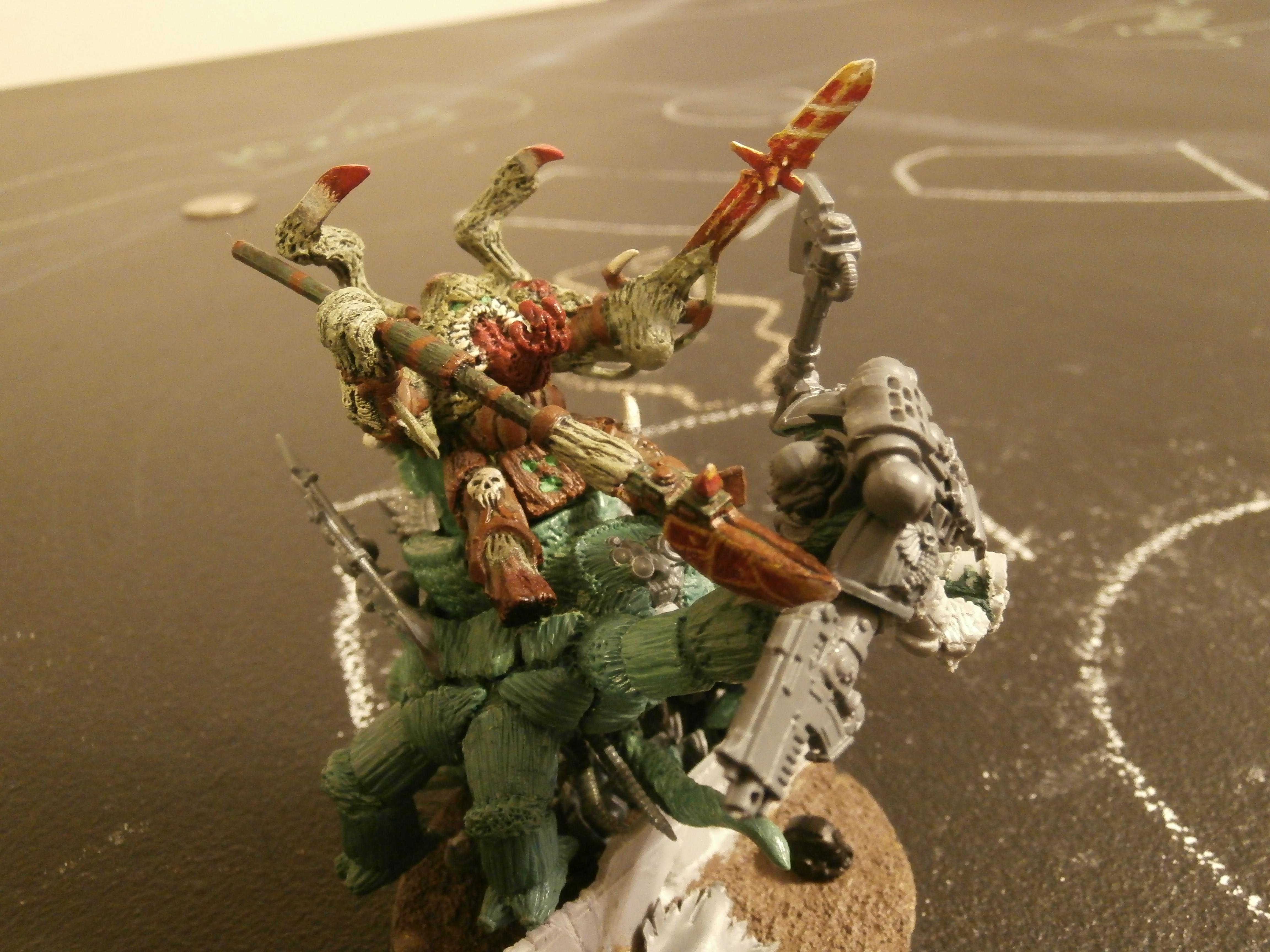 Chaos Lord, Chaos Space Marines, Nurgle, Palanquin