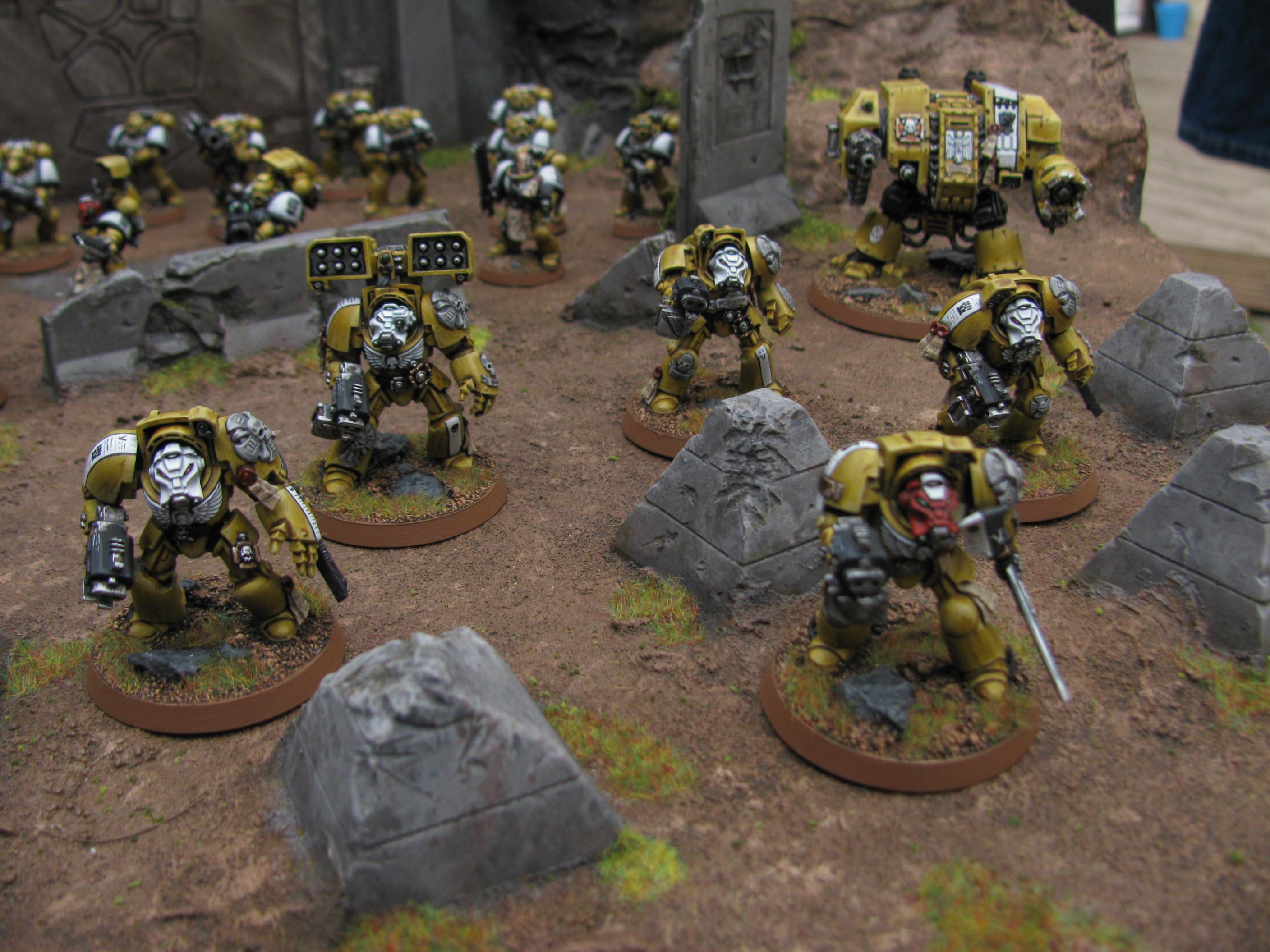 Armies On Parade, Imperial Fists, Space Marines