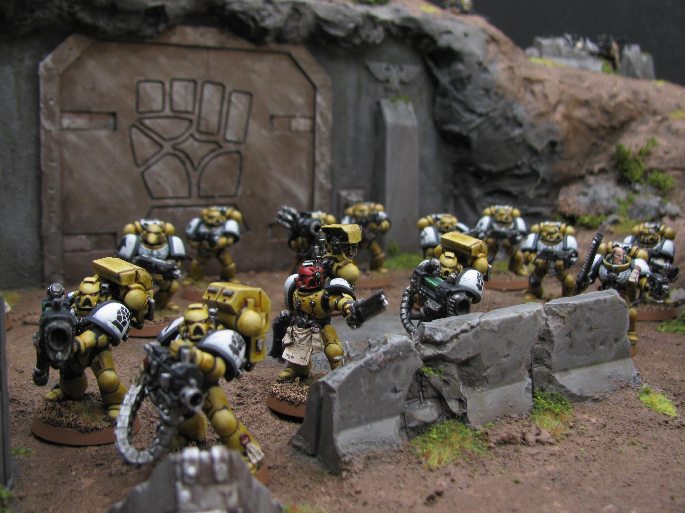 Armies On Parade, Imperial Fists, Space Marines