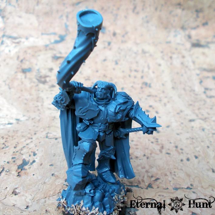 Chaos Lord, Chaos Space Marines, Conversion, Counts As, Dark Apostle, Huntmaster, Khorne, Warhammer 40,000, Wfb, Work In Progress, World Eaters