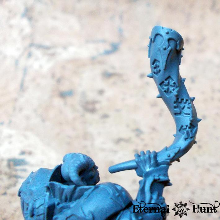 Chaos Lord, Chaos Space Marines, Conversion, Counts As, Dark Apostle, Huntmaster, Khorne, Warhammer 40,000, Wfb, Work In Progress, World Eaters