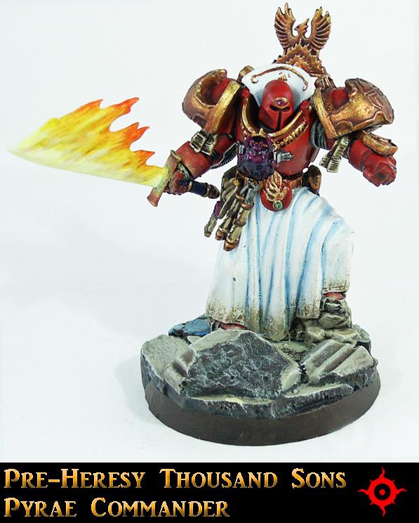 Astartes, Captain, Commander, Headquarters, Horus Heresy, Pre-heresy, Pyrae, Sorcerer, Space Marines, Terminator Armor, Thousand Sons
