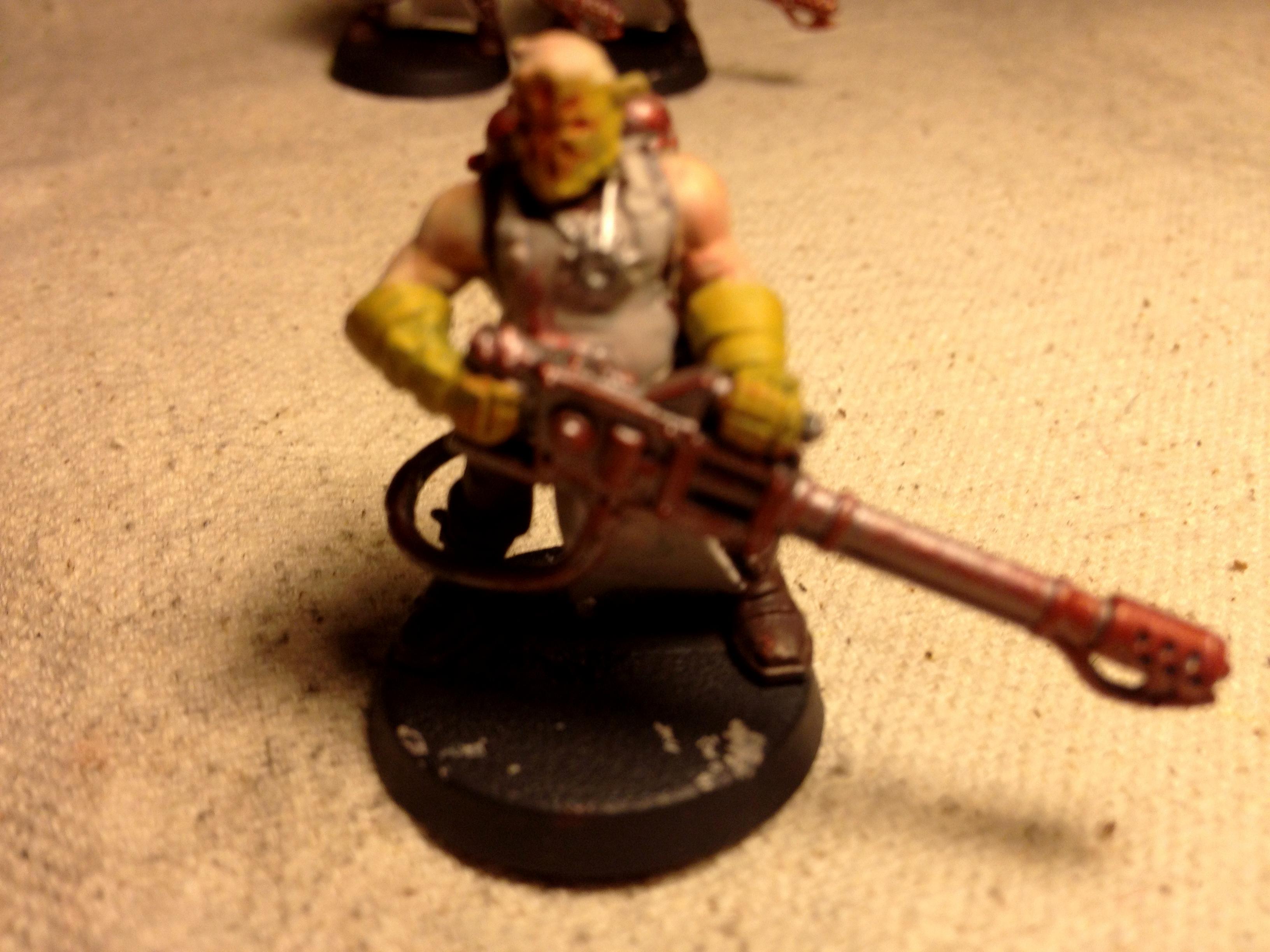 Bluury, Chaos Cultist, Flamer