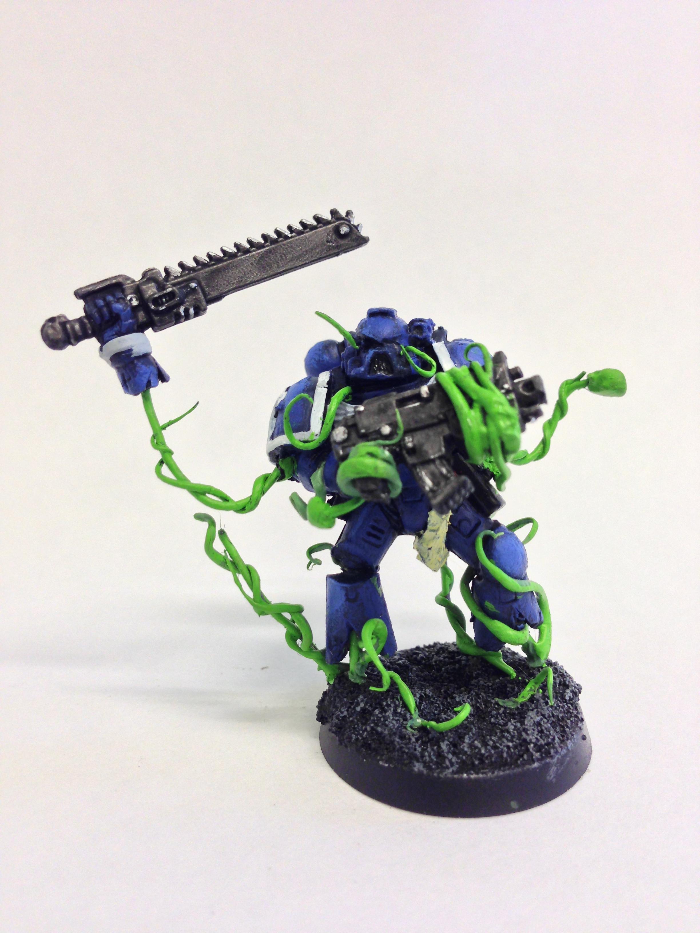 Conversion, Modelling, Possessed, Possessed Space Marine, Vines