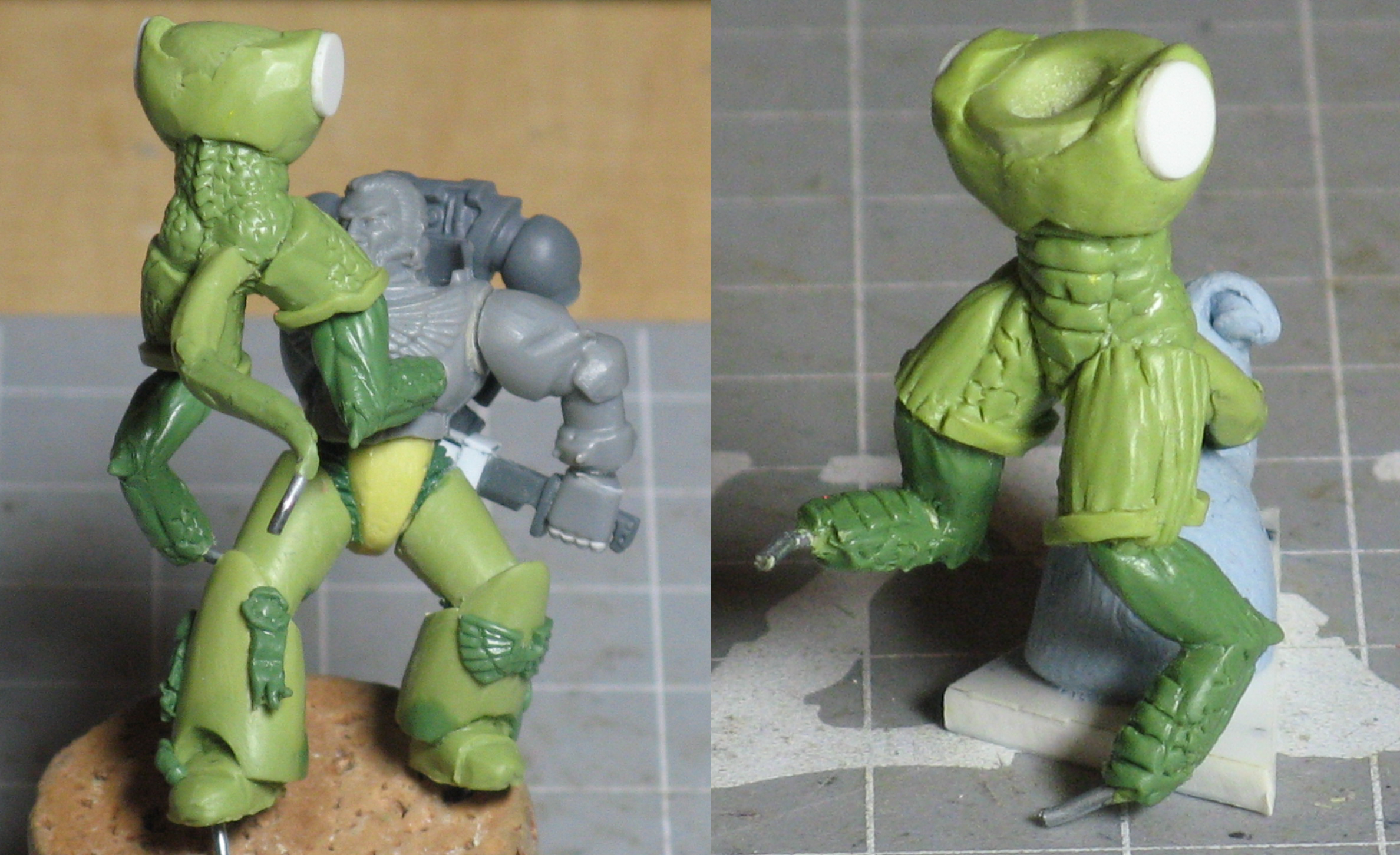 Chaos, Chaos Space Marines, Conversion, Possessed, Scratch Build, Warhammer 40,000, Work In Progress