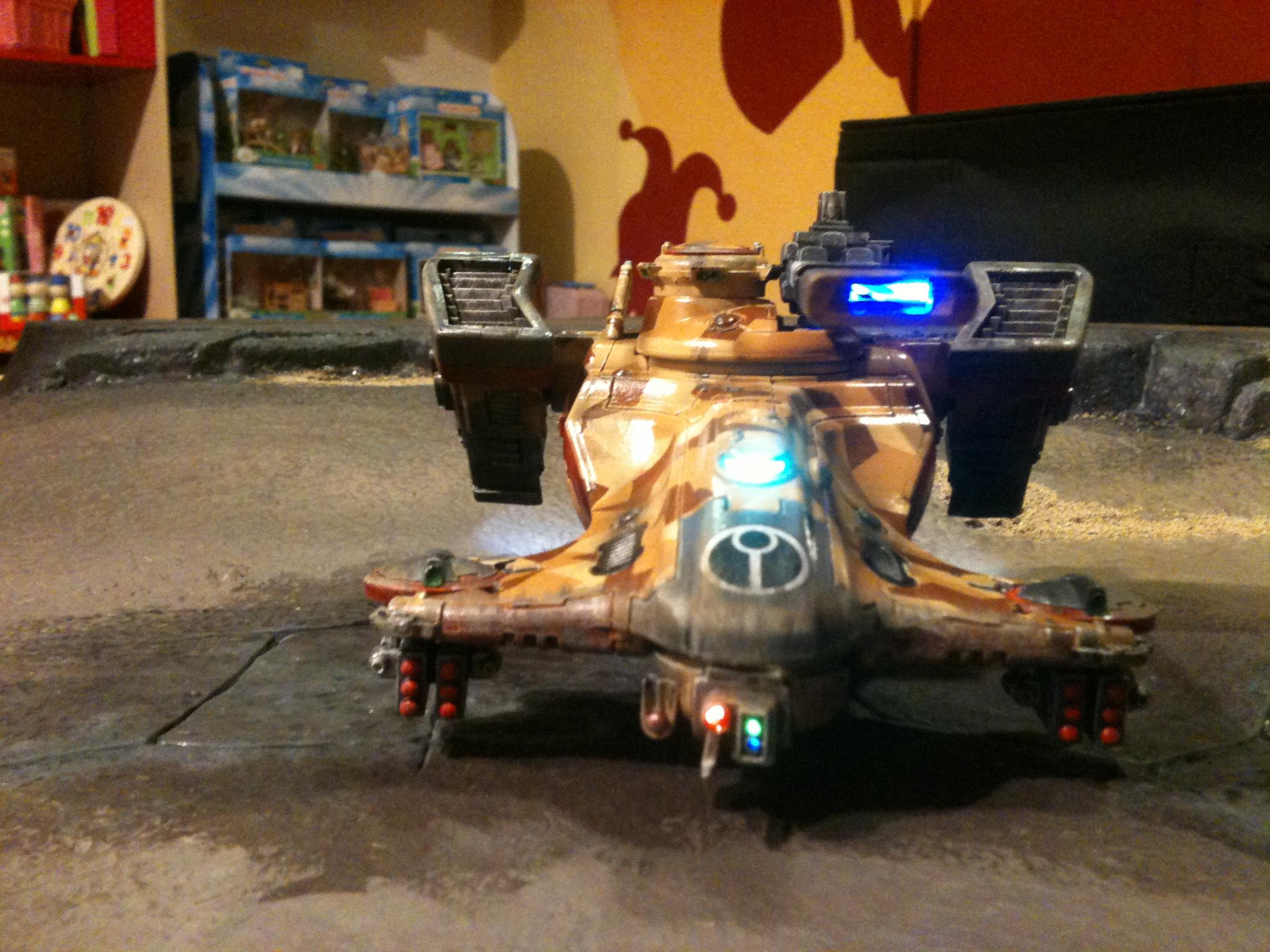 warpstorm lights tau hammerhead