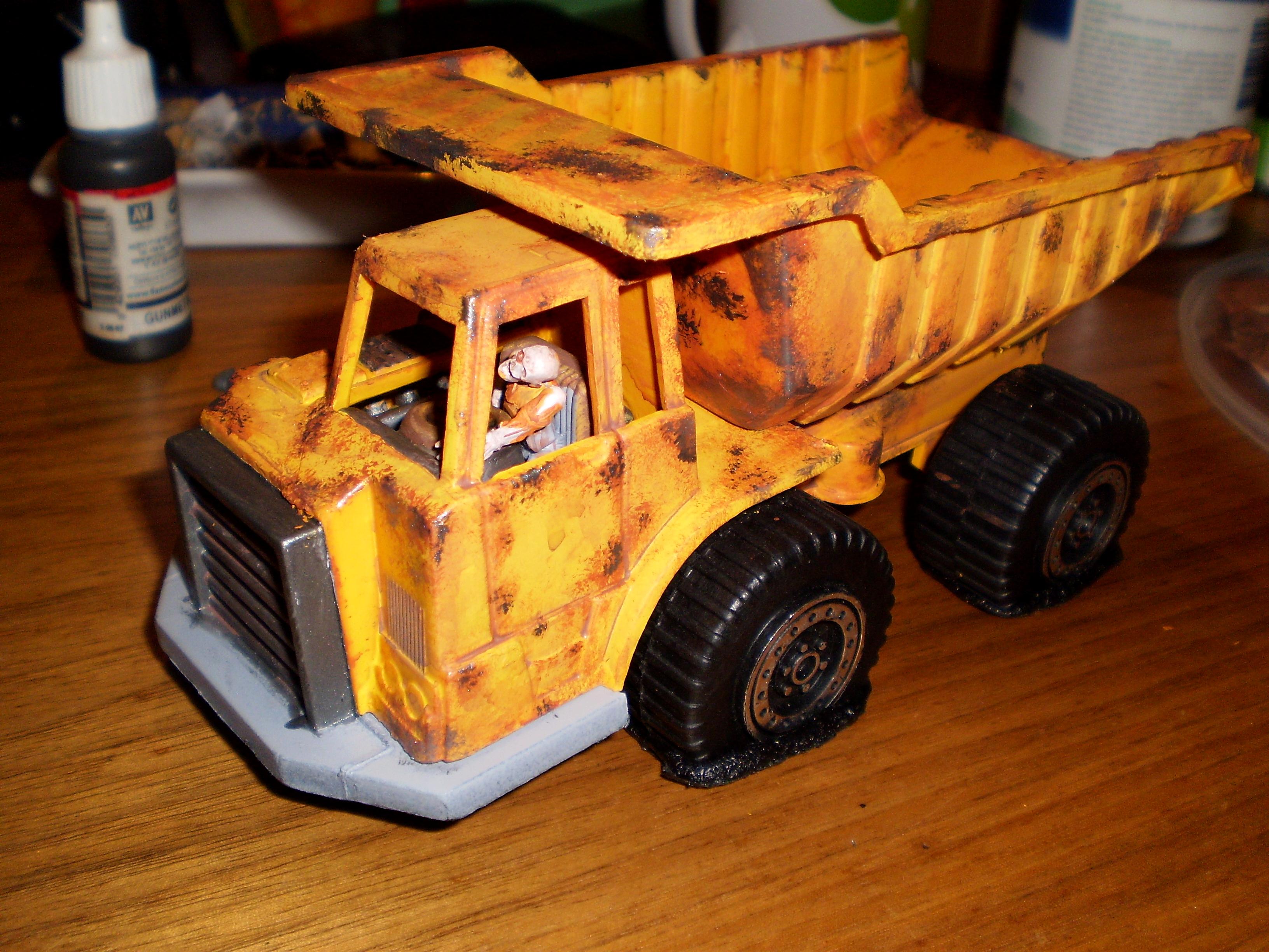 Big Truck, Necromunda, Post Apocalypse, Terrain