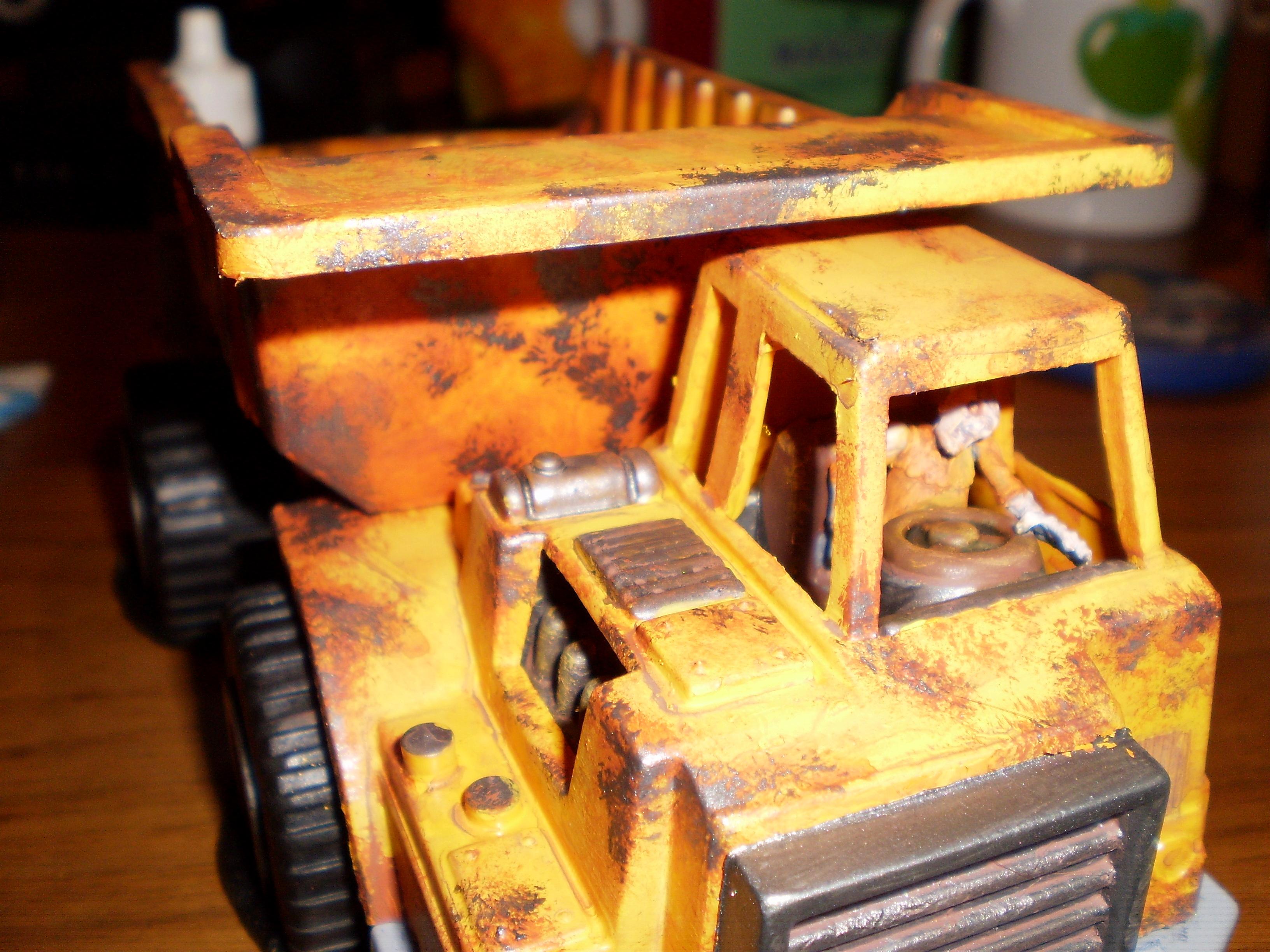 Big Truck, Necromunda, Post Apocalypse, Terrain