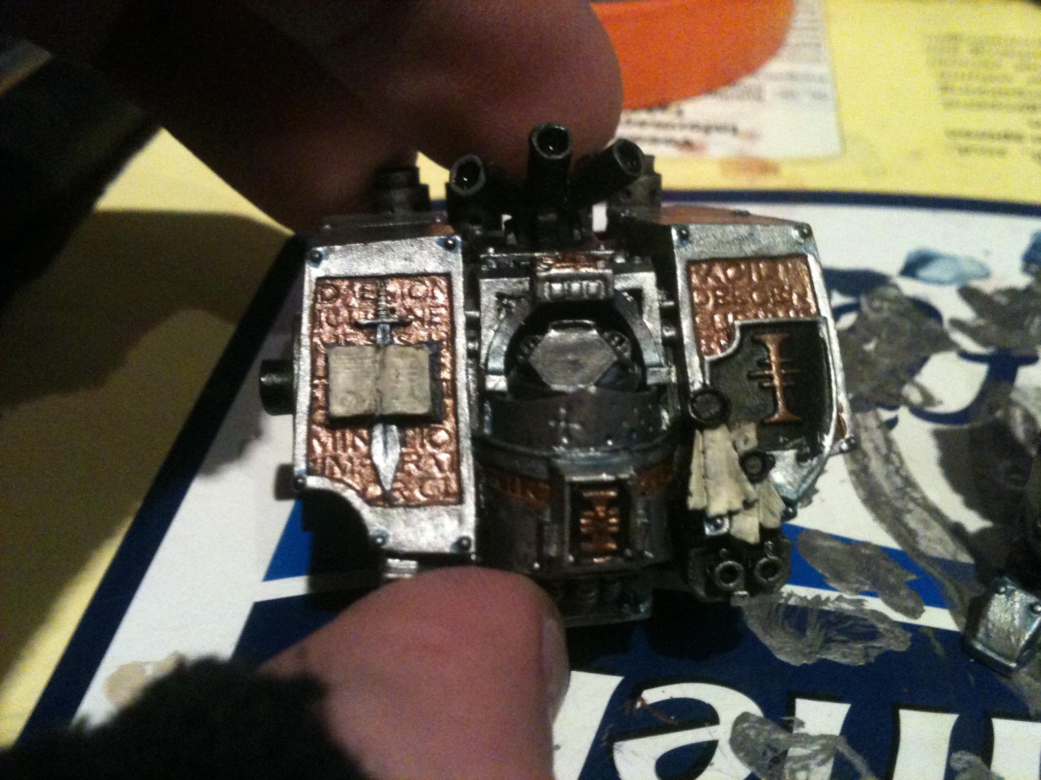 Deadshot, Forge World, Grey Knights, Psycannon, Venerable Dreadnought, Work In Progress