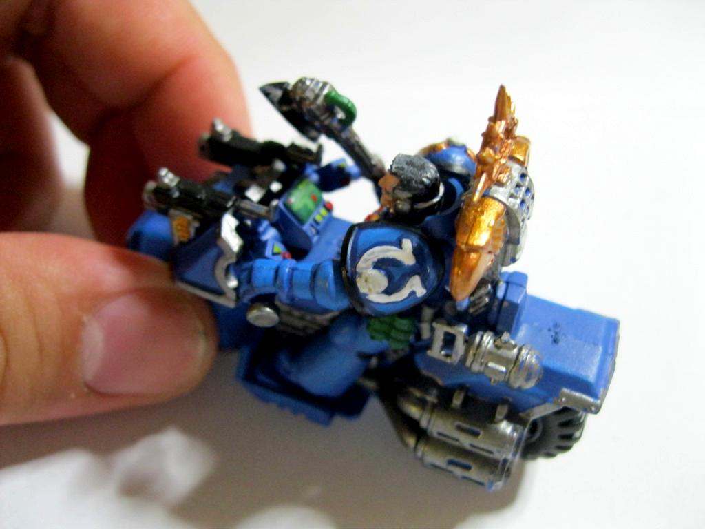 Bike, Captain, Space Marines, Space Marines Bike, Ultramarines