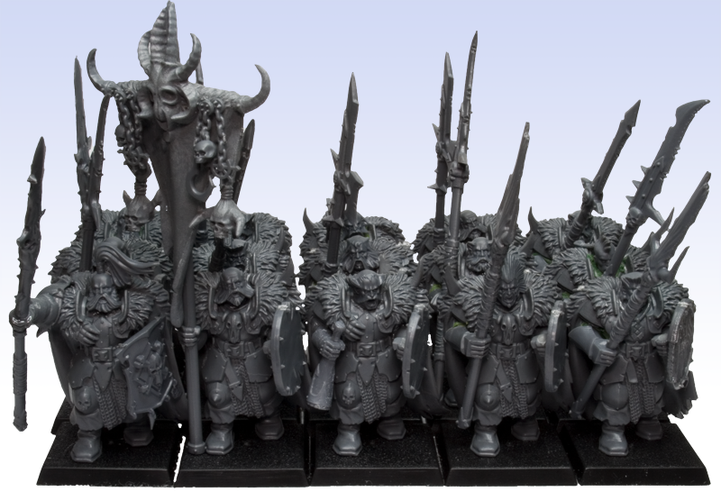 Chaos Warrior, Halberd, Space Wolves, Wolf