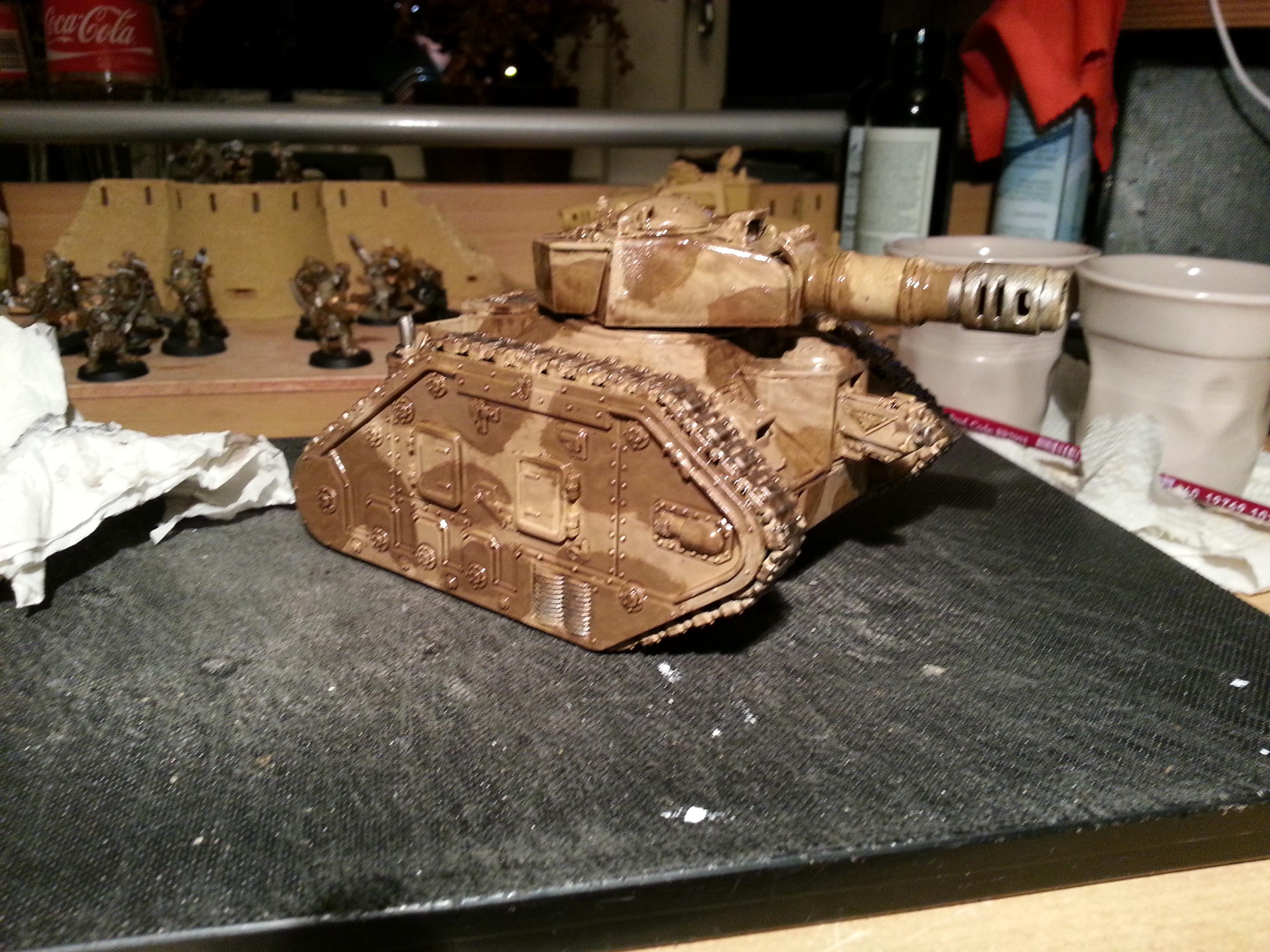 Battle Tank, Desert, Leman Russ, Tallarn Desert Raiders