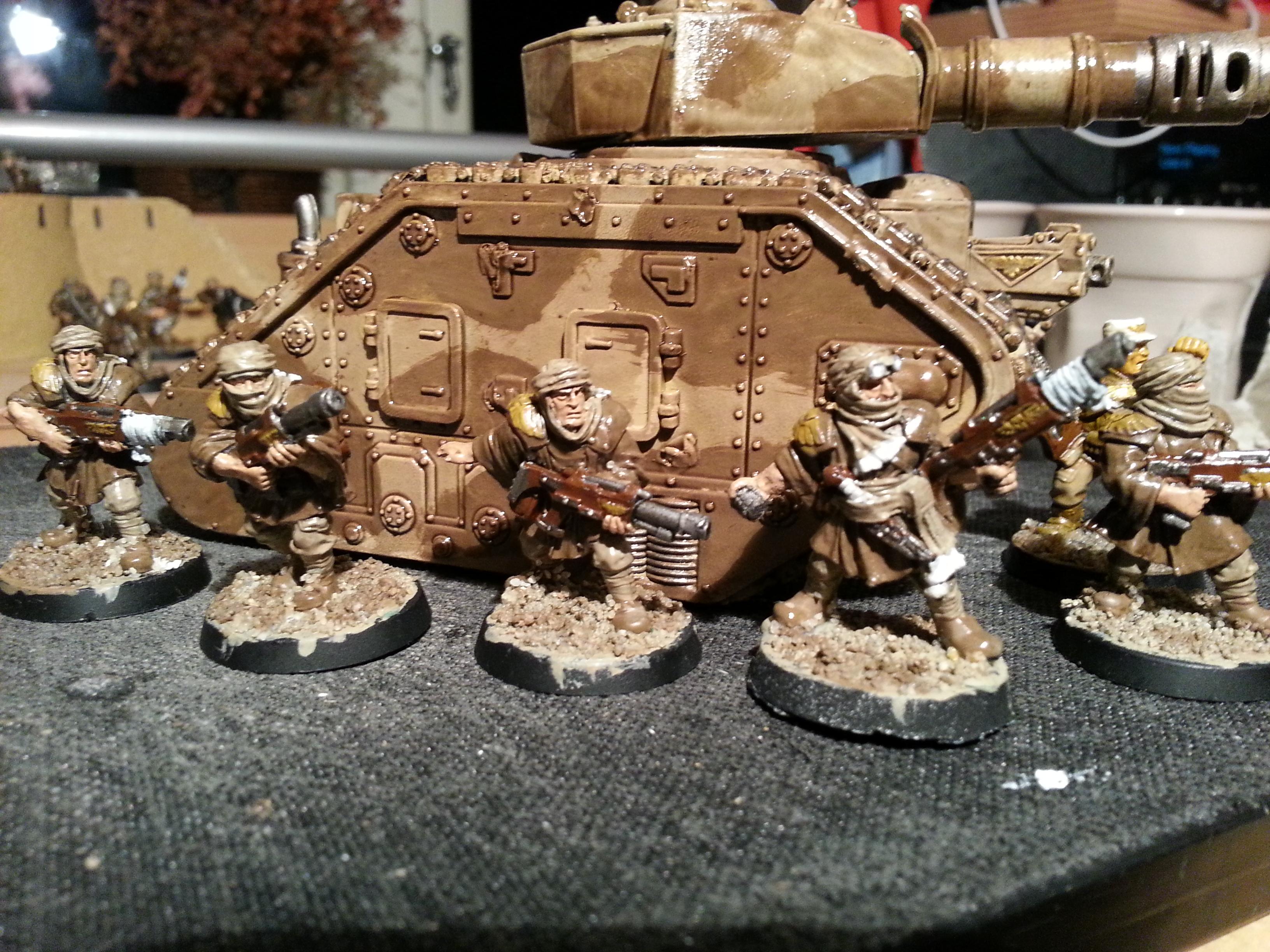 Battle Tank, Desert, Leman Russ, Tallarn Desert Raiders
