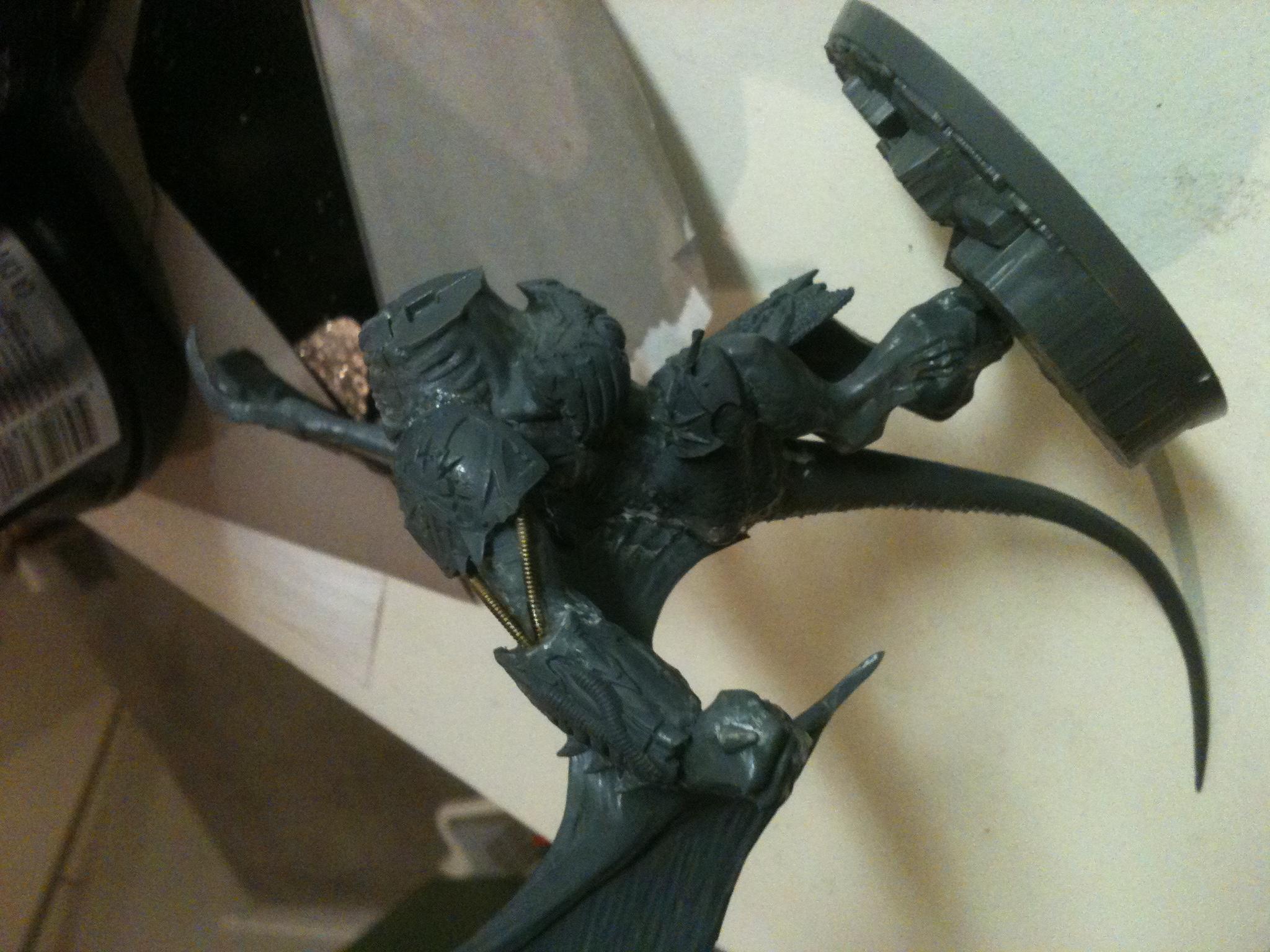 Work on the daemon prince from the front