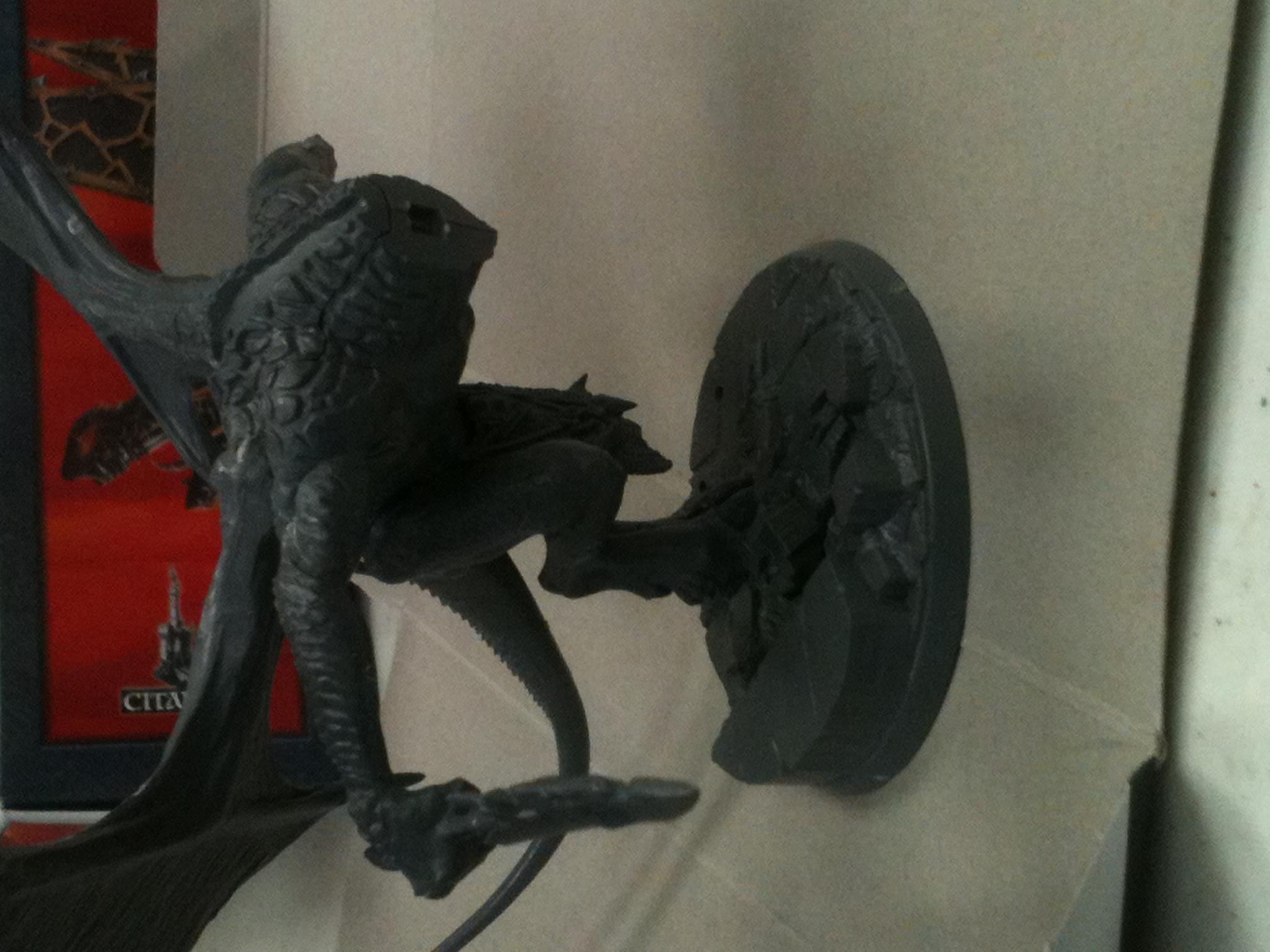 Initial work on the armoring of the daemon prince