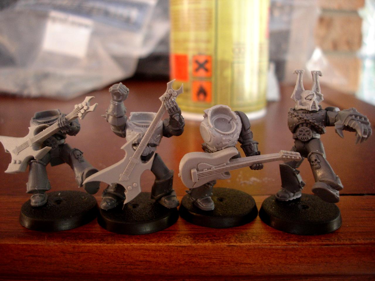 Chaos, Guitar, Khorne, Noise Marines, Space Marines, Warhammer 40,000, World Eaters