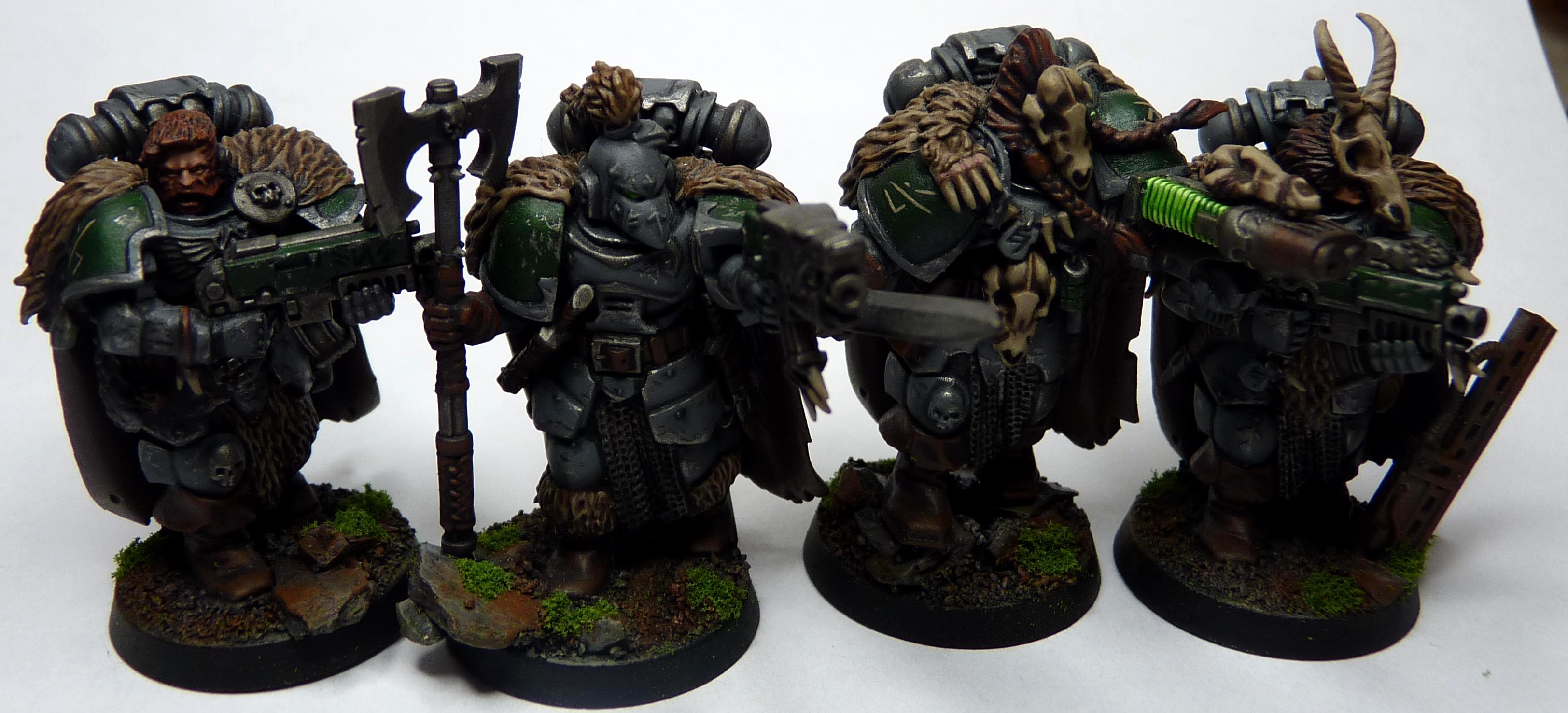 Grey Hunters, Plasma, Space Marines, Space Wolves