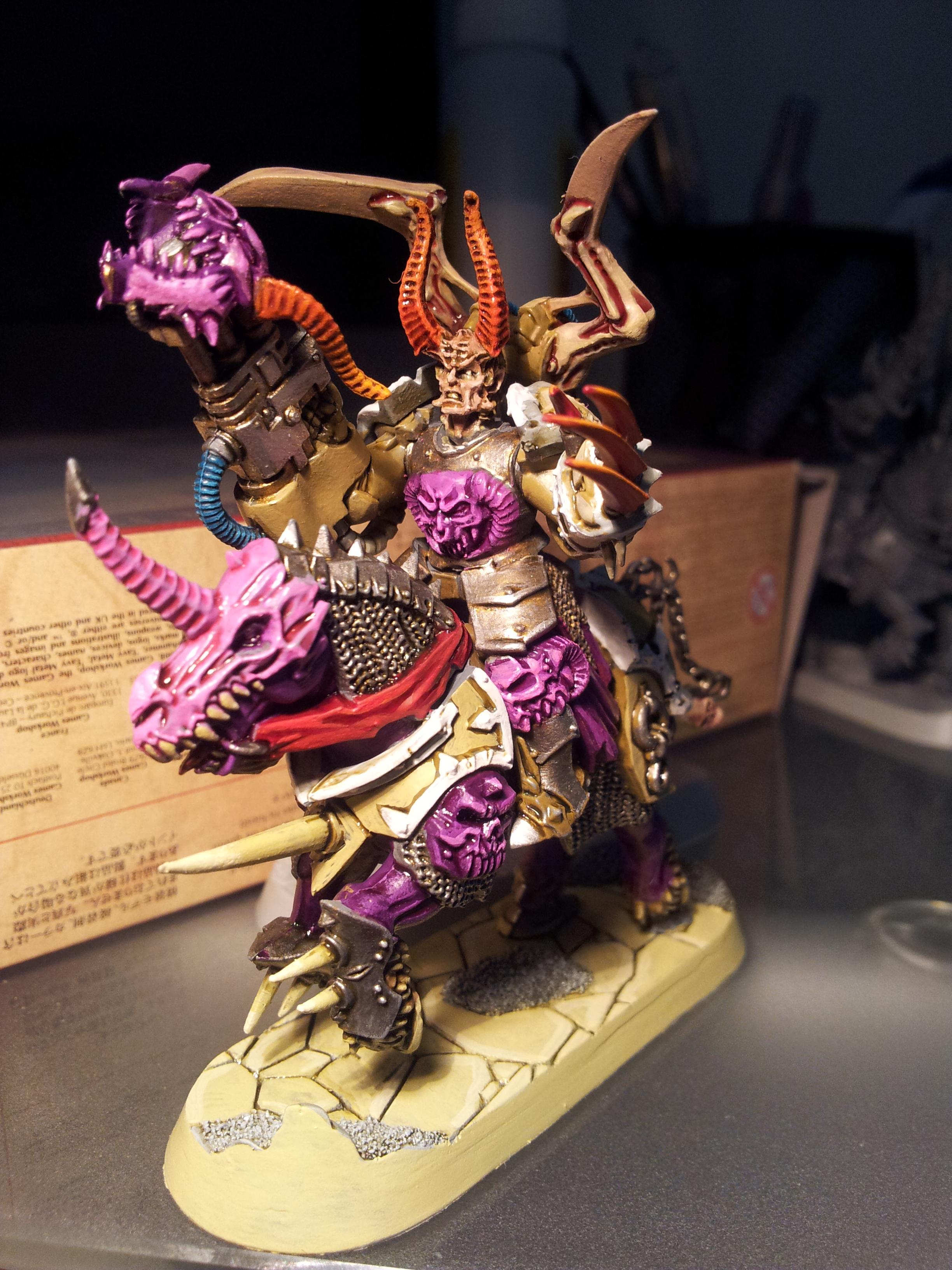 CSM: Slaanesh Chaos Lord with Burning Brand