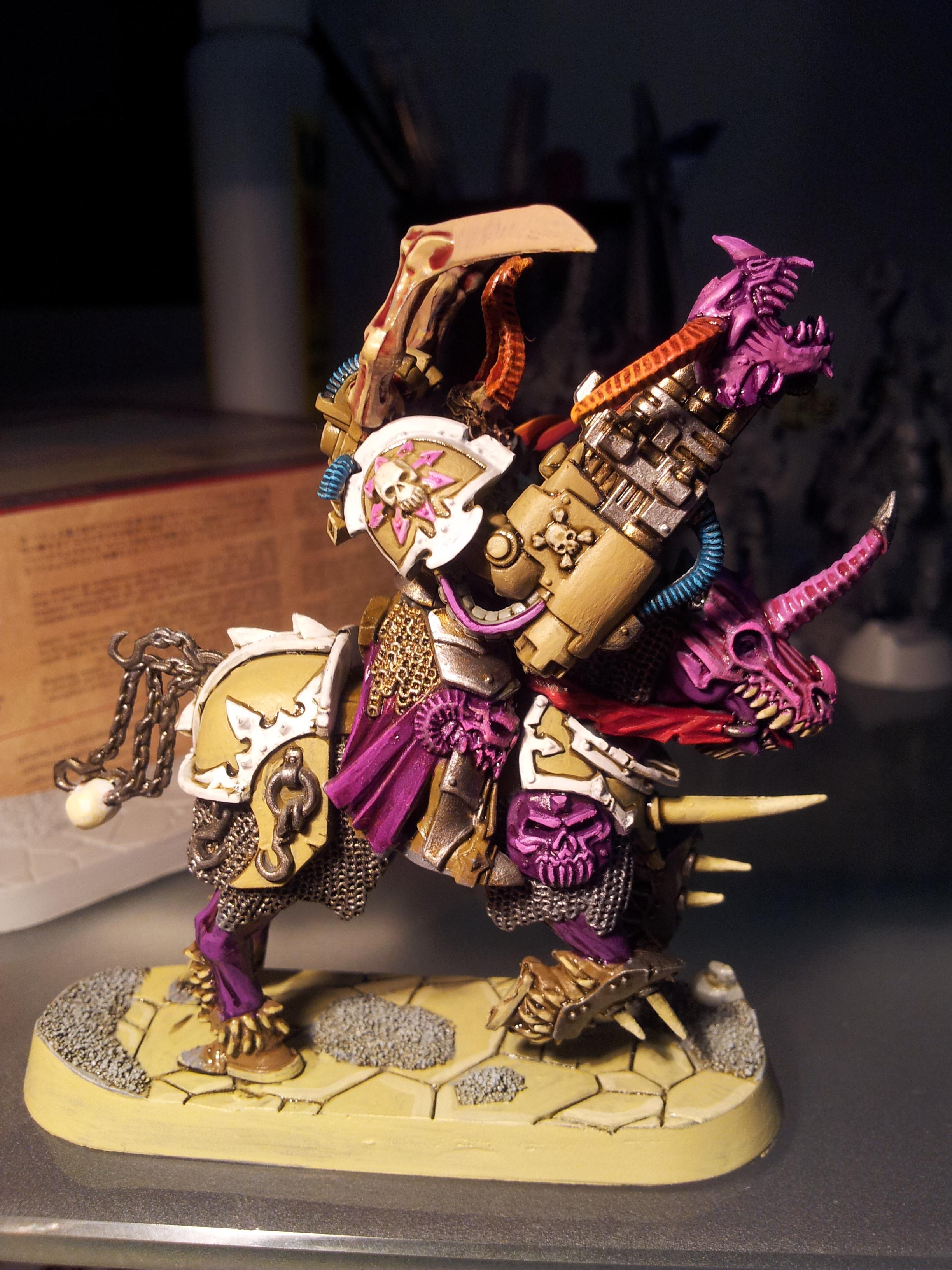 CSM: Slaanesh Chaos Lord with Burning Brand