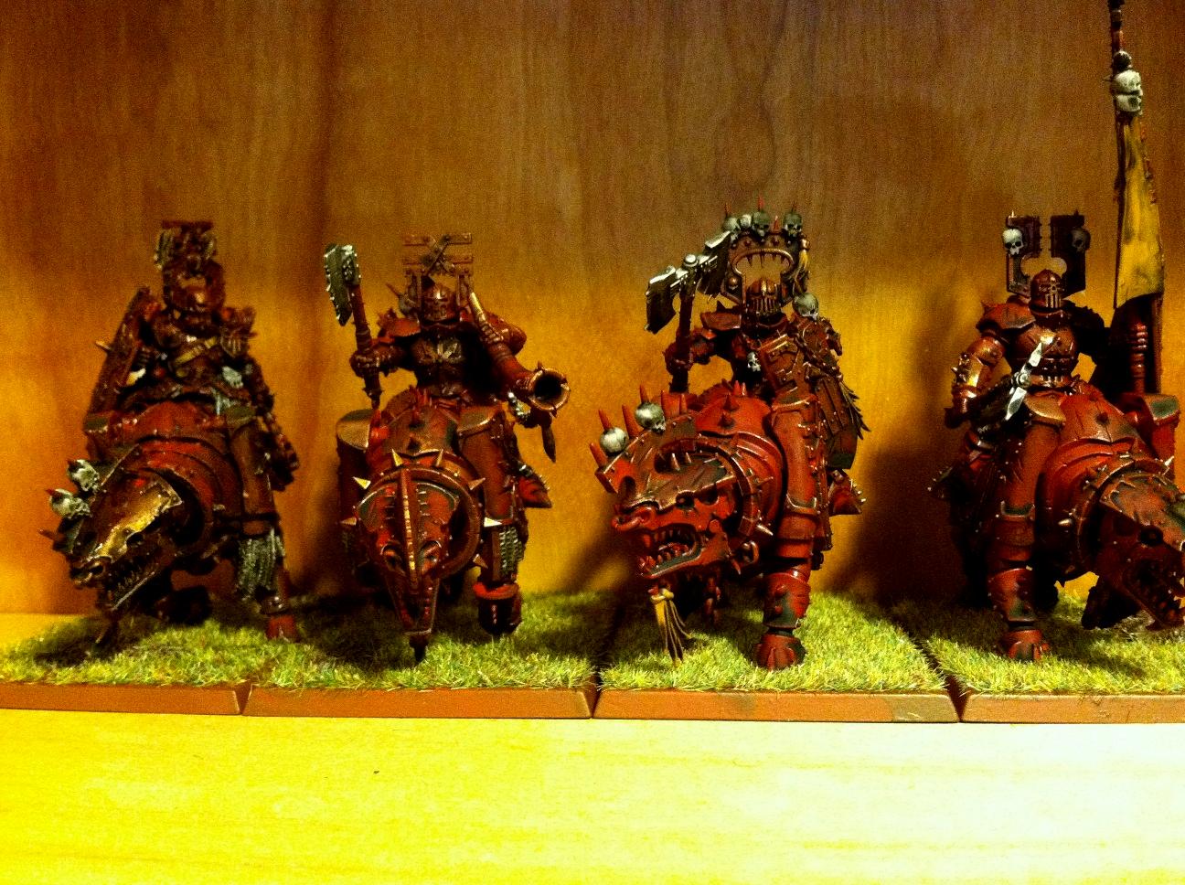 Champion, Chaos, Herald Of Khorne, Juggernaut