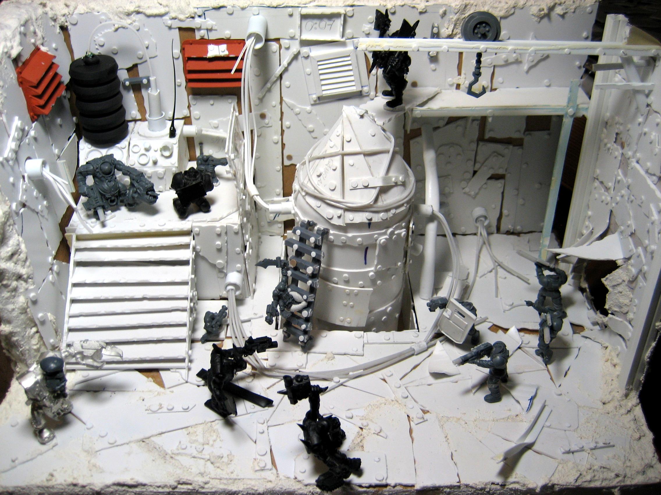 Conversion, Diorama, Imperial Guard, Orks, Warhammer 40,000