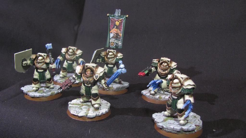 Cataphractii, Dark Angels, Deathwing, Space Marines, Terminator Armor