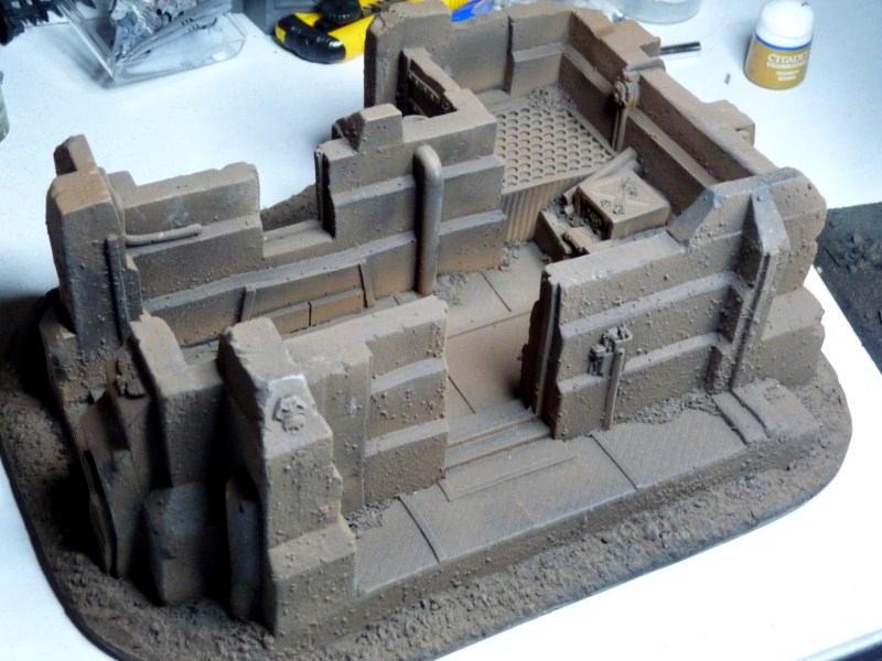 GW hardfoam ork building