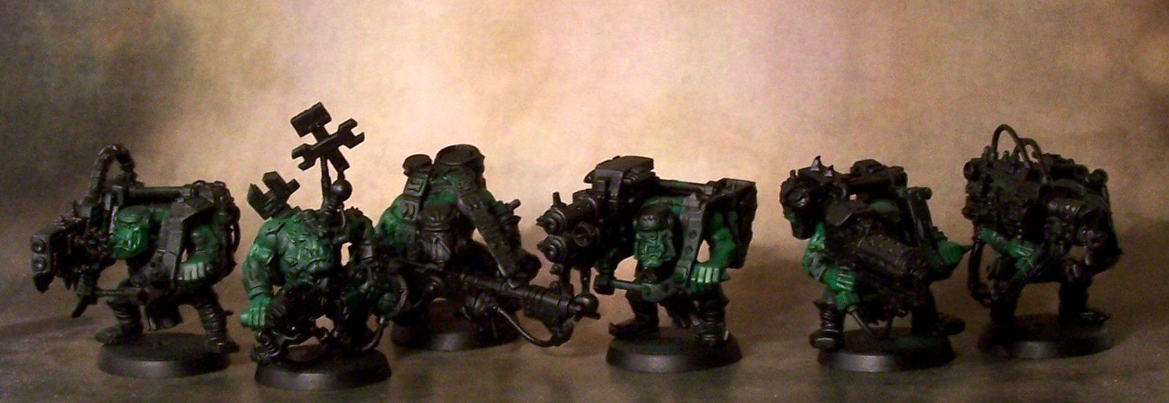 Greenskins, Orks, Space Orks, Work In Progress