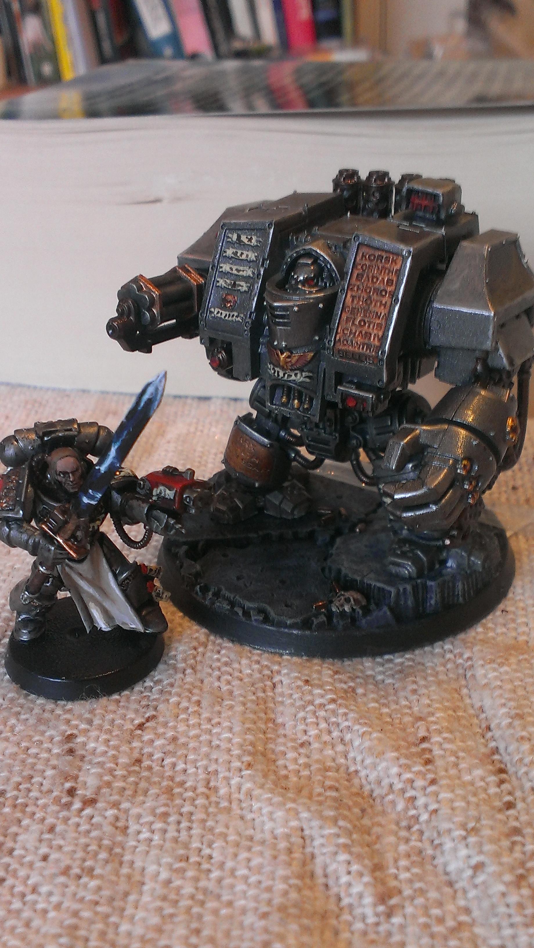 Dreadnought, Grey Knights, Gun, Warhammer 40,000