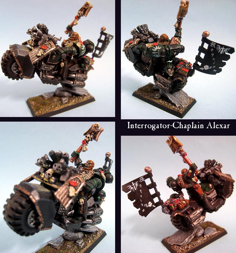Chaplain, Dark Angels, Space Marines, Warhammer 40,000