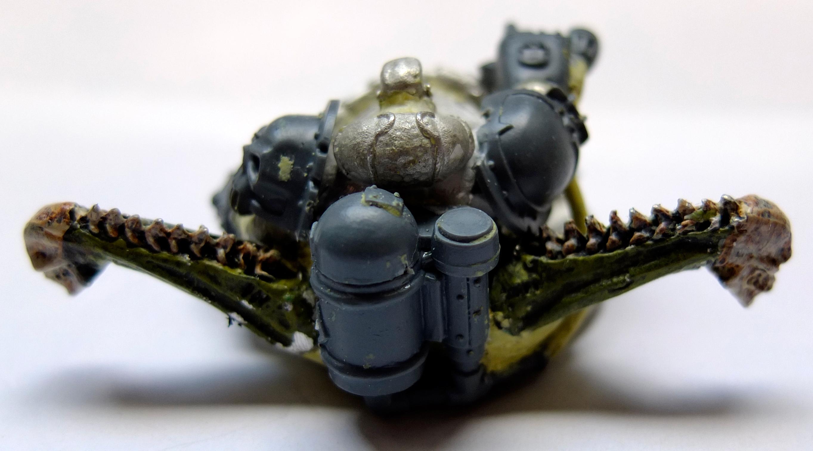 Chaos, Chaos Space Marines, Daemons, Nurgle, Palanquin, Work In Progress