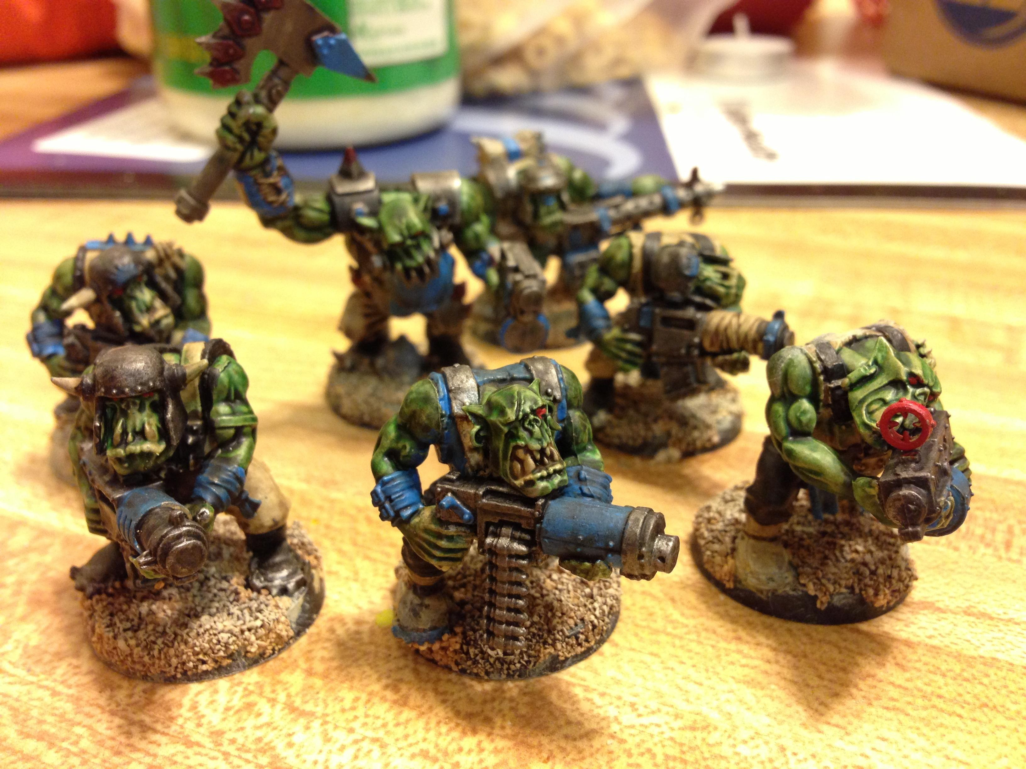 Orks, Shoota Boyz, Shoota boyz of 3rd squad