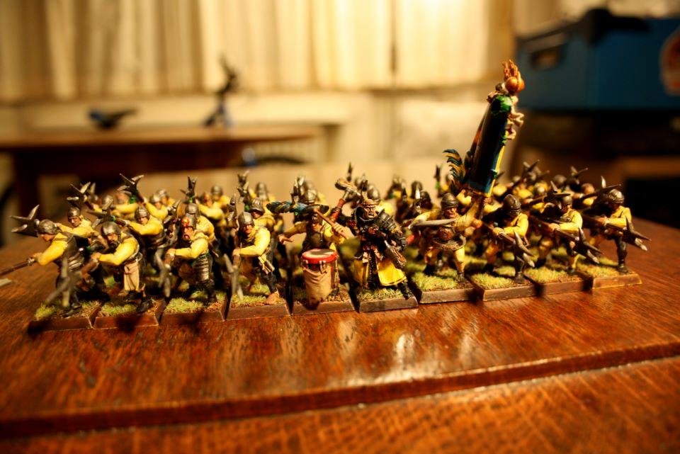 Averland, Empire, Halberd, Halberdiers, State, Troops, Yellow
