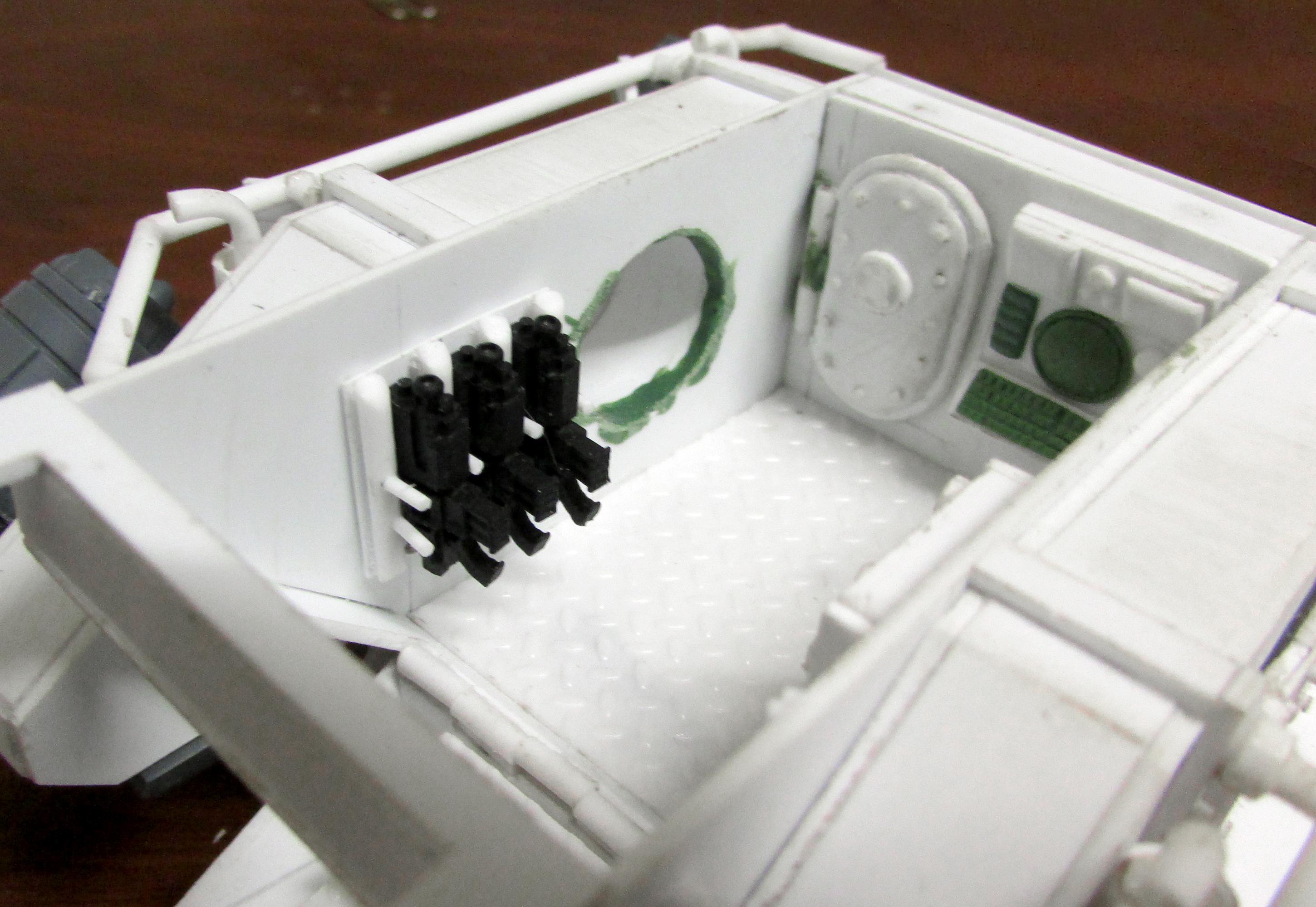 Deimos Pattern, Grav Rhino, Mk. I, Scratch Build, Styrene