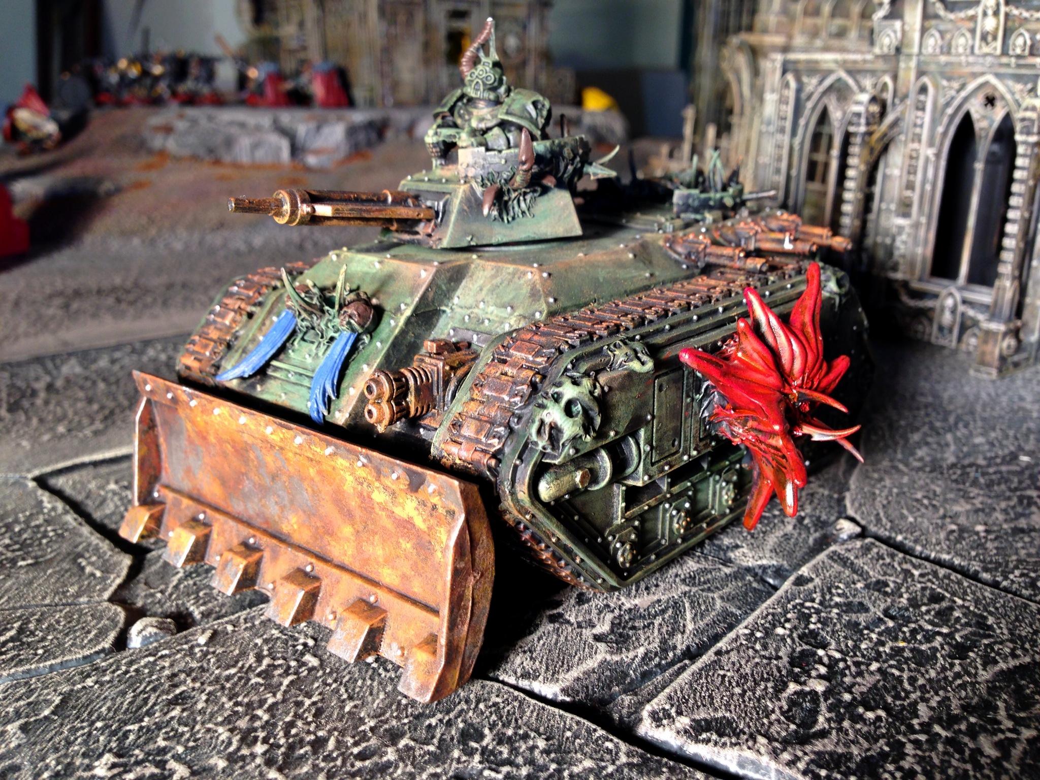 Chaos Nurgle tank