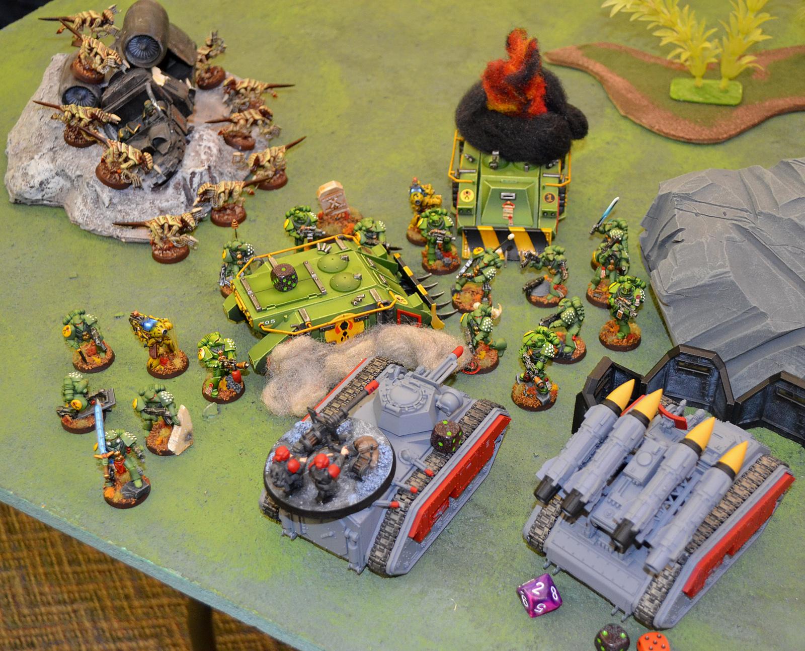 Battle Report, Mantis Warriors, Space Marines, Warhammer 40,000