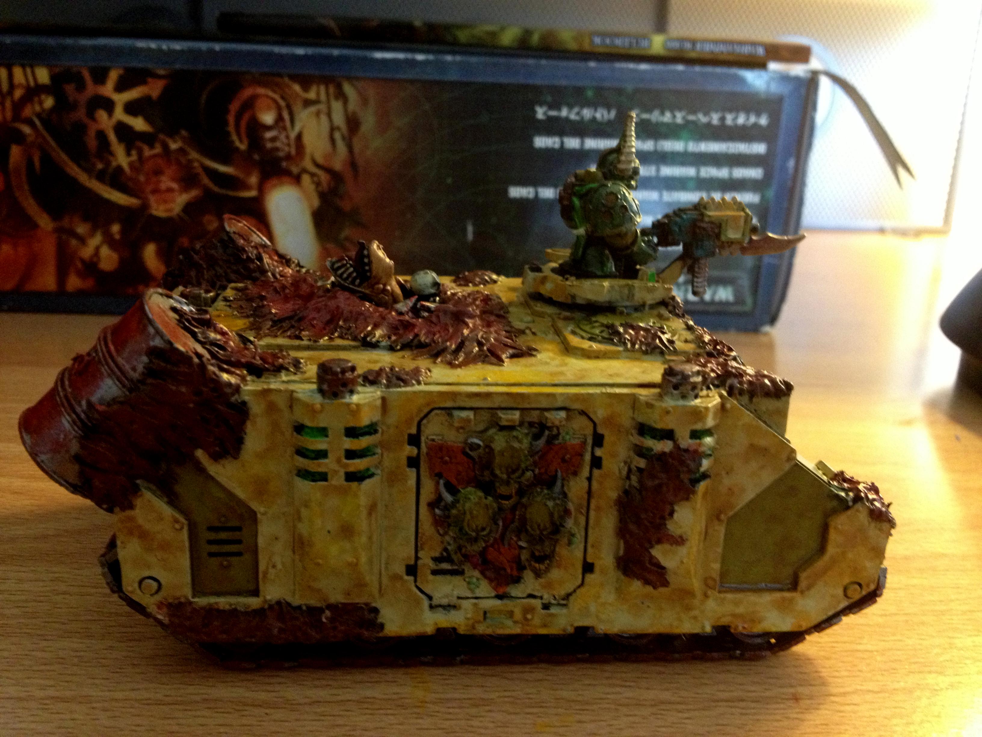 Chaos, Chaos Space Marines, Forge World, Nurgle, Rhino