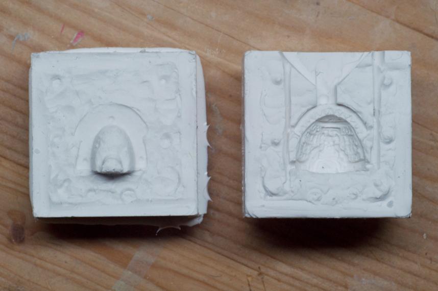 Casting, Deathwatch, Shoulderpad, Space Marines