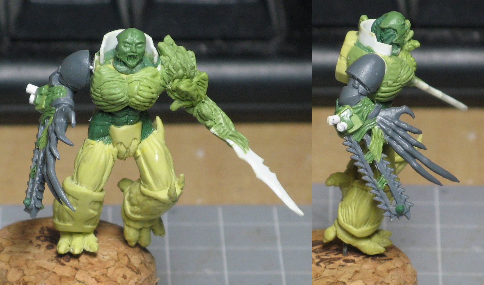 Chaos, Chaos Space Marines, Conversion, Female, Possessed, Warhammer 40,000, Work In Progress