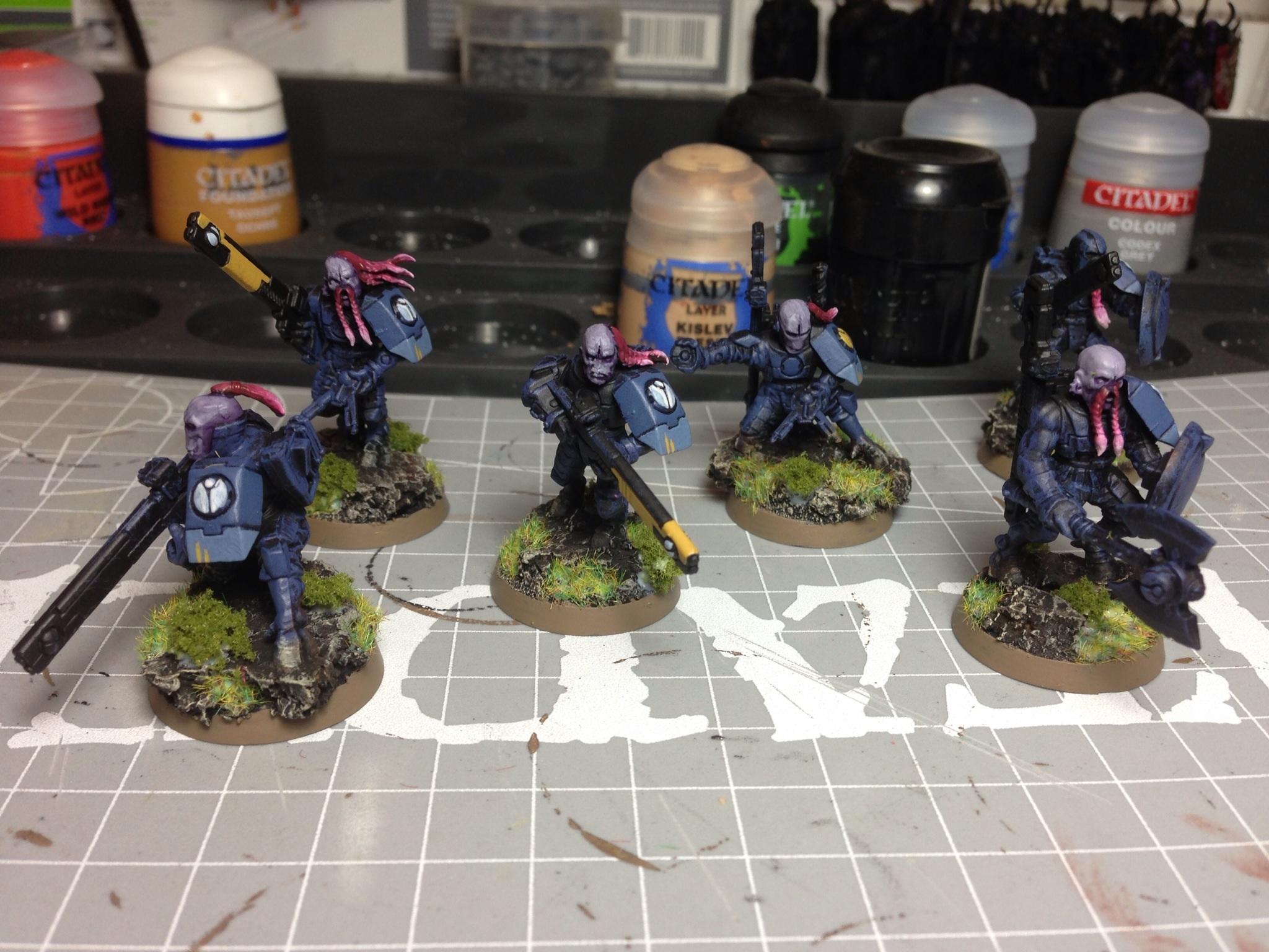 Beard, Fire Warriors, Tau